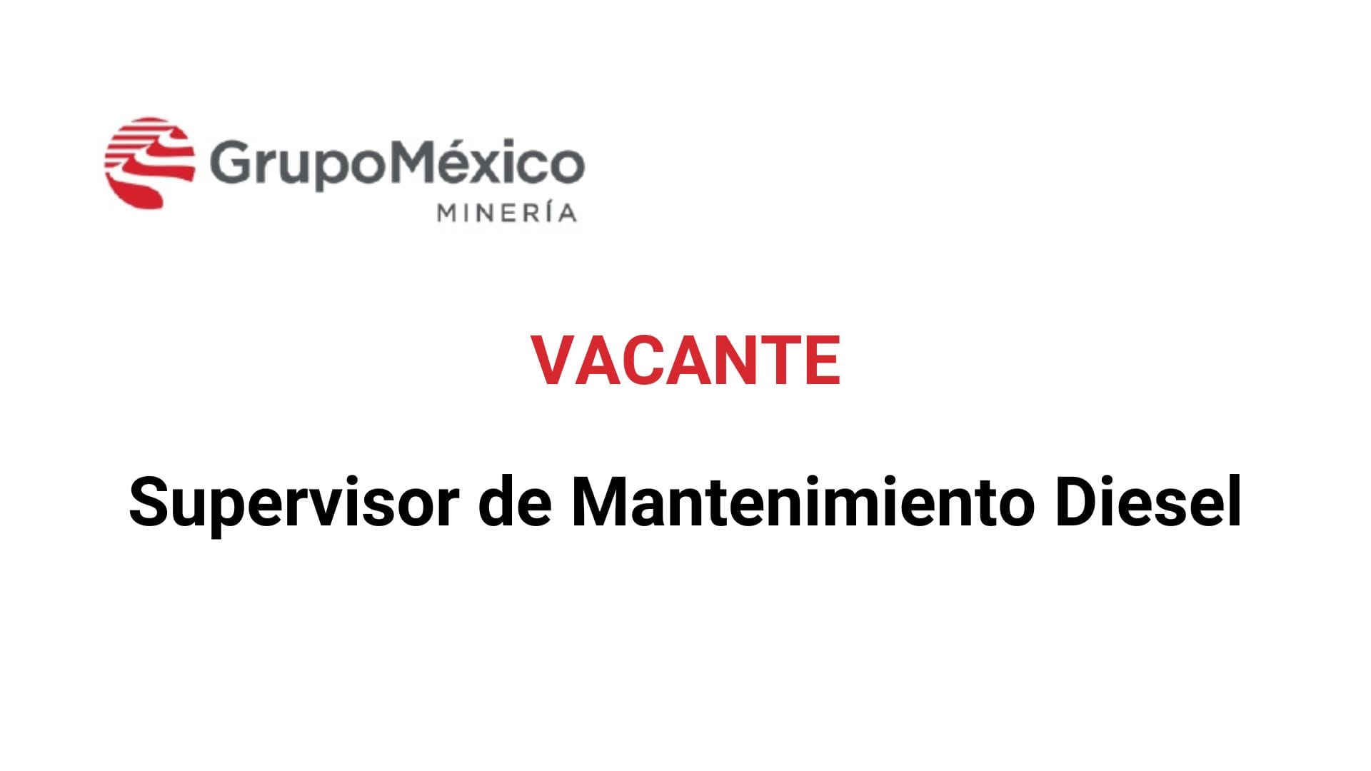 Oportunidad Laboral Grupo México