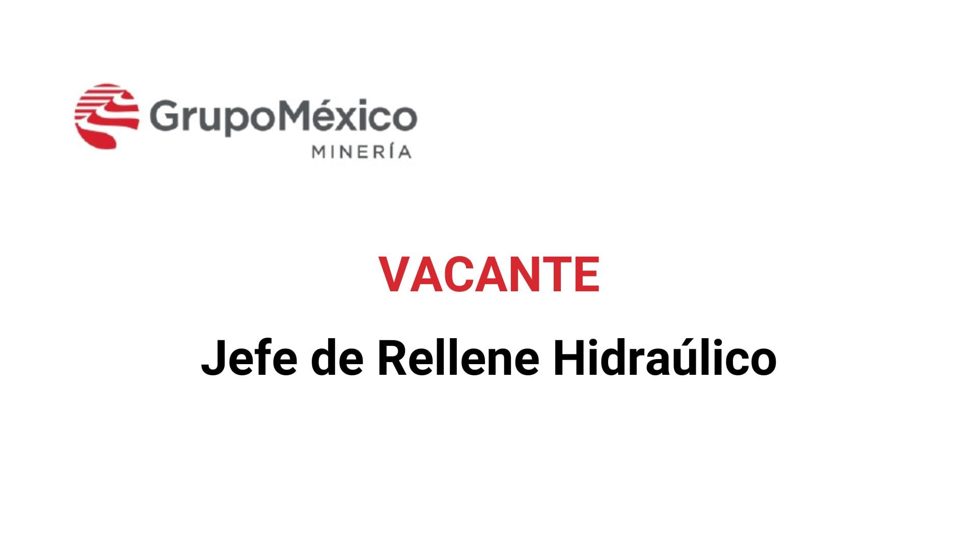 Oportunidad Laboral Grupo México