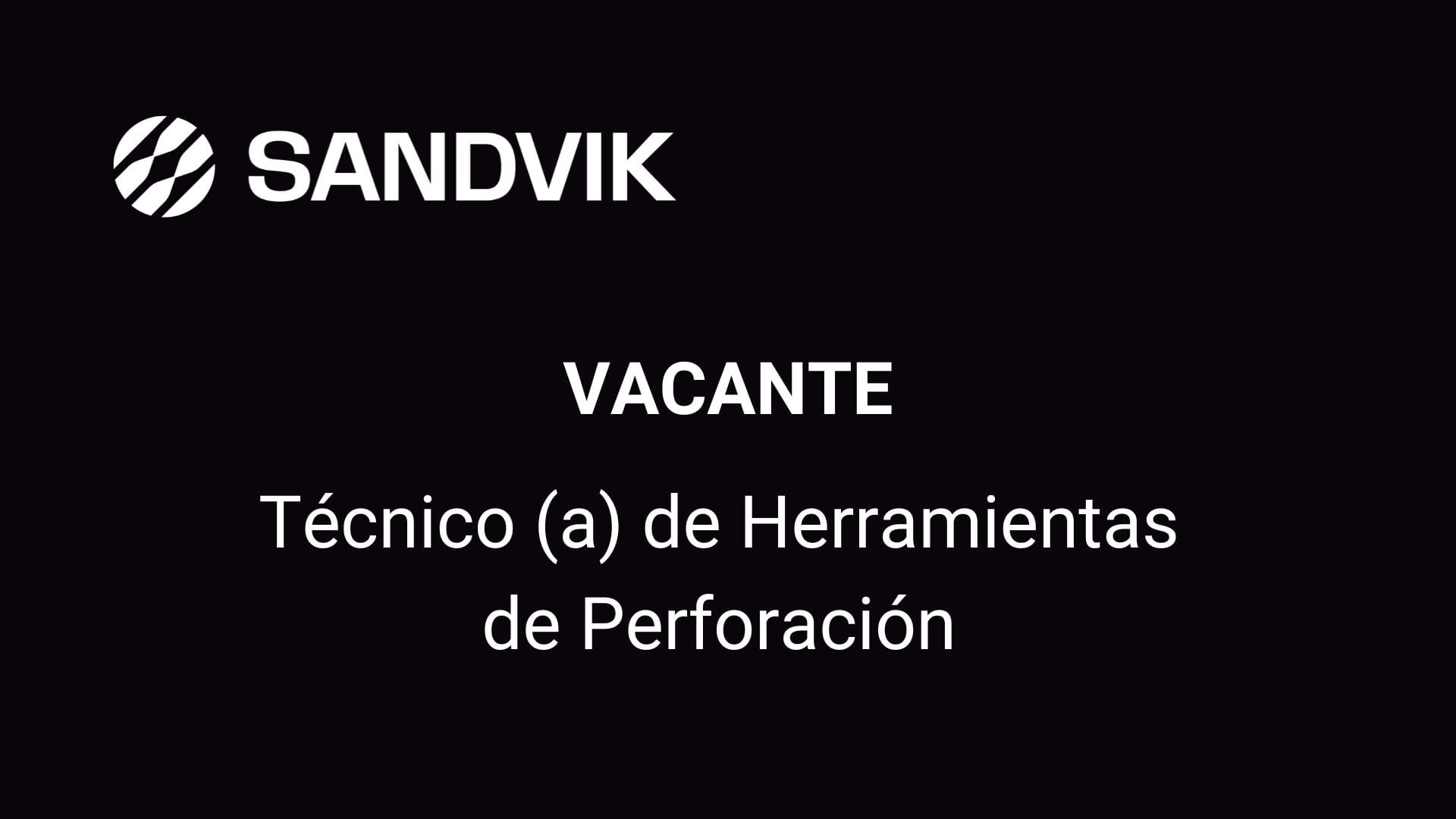 Oportunidad Laboral Sandvik