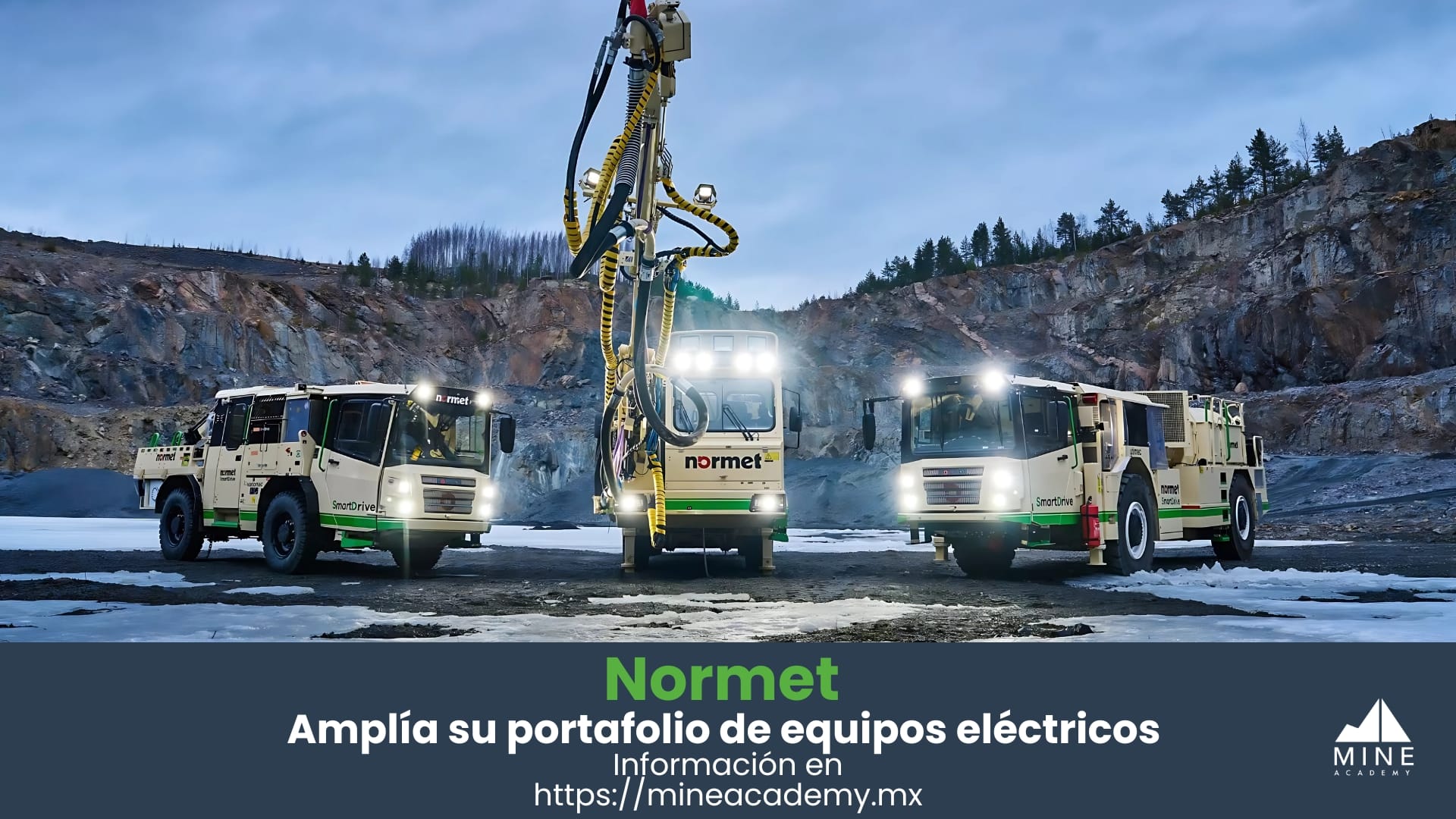 Normet amplía su portafolio de equipos eléctricos con nuevas plataformas XS y L SmartDrive®