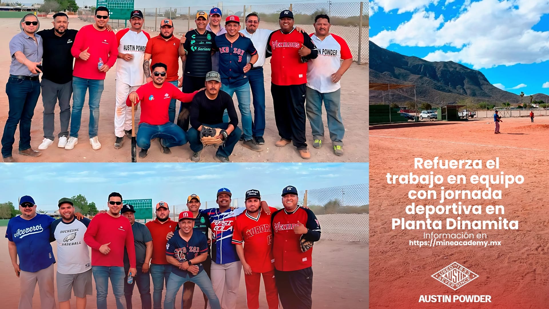 Austin Powder México refuerza el trabajo en equipo con jornada deportiva en Planta Dinamita