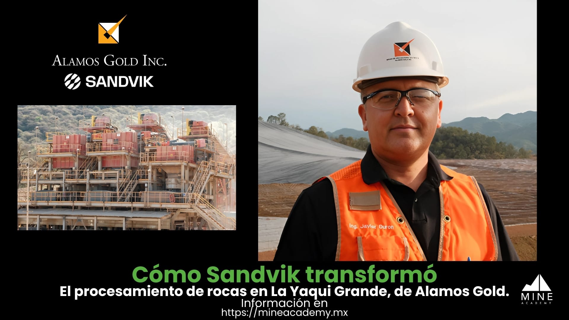 Cómo Sandvik transformó el procesamiento de rocas en La Yaqui Grande