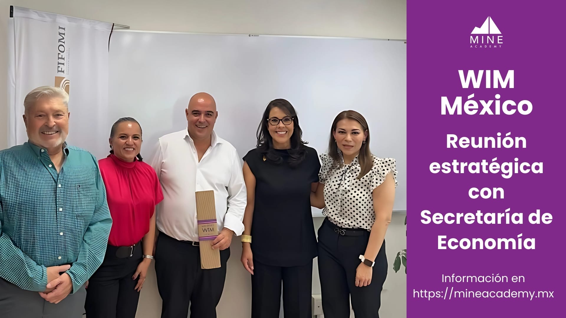 Reunión estratégica entre Mujeres WIM de México y la Secretaría de Economía