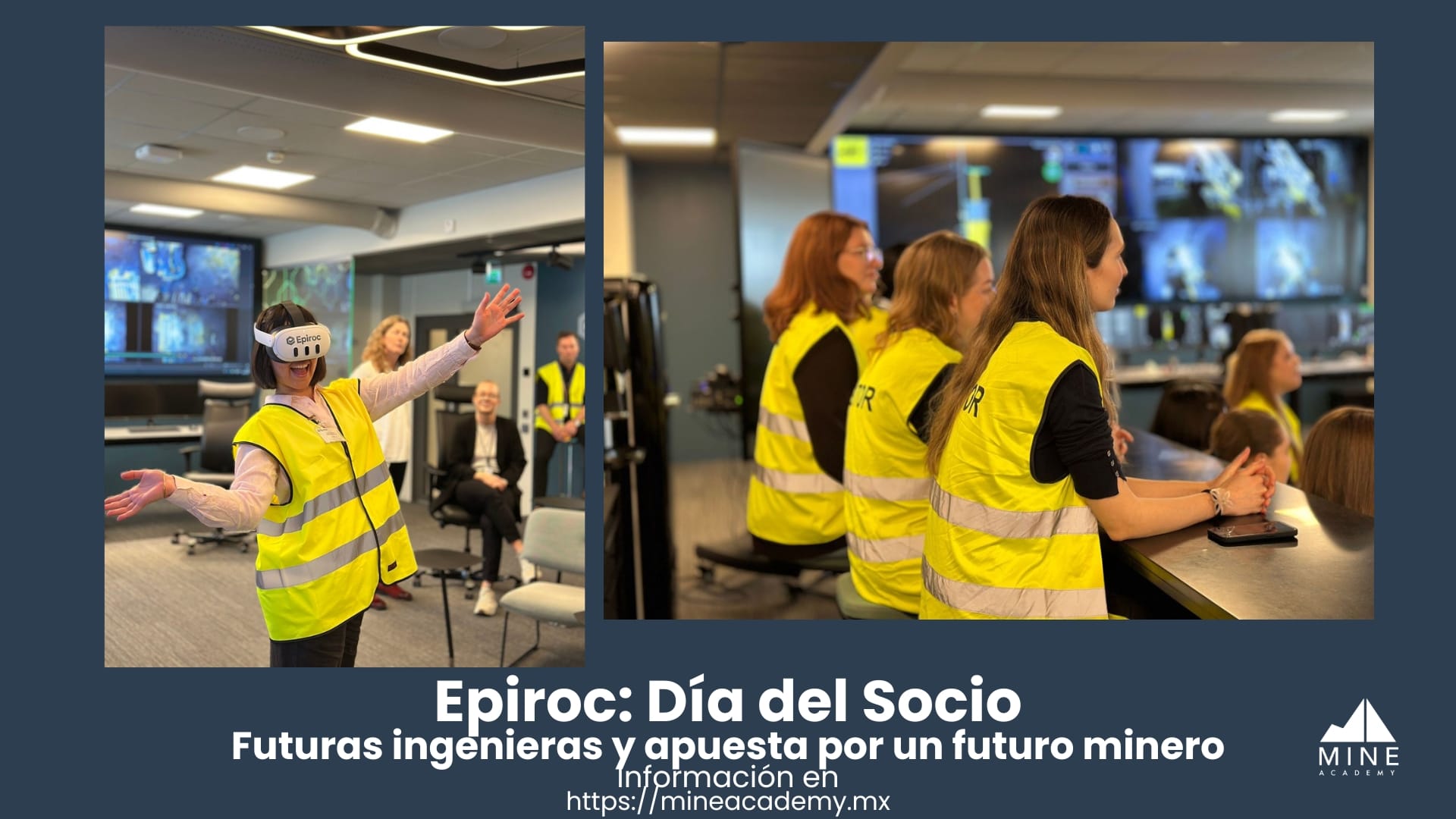 Epiroc celebra su Día del Socio con futuras ingenieras y apuesta por un futuro minero inclusivo y sostenible