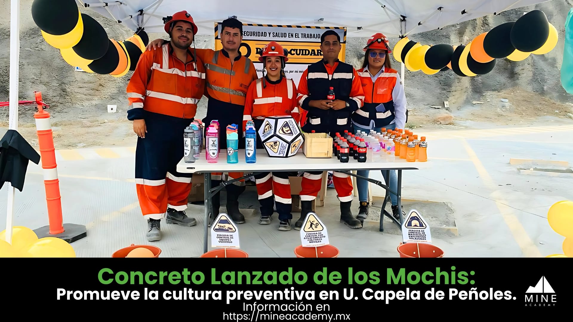 CLM promueve la cultura preventiva en la Feria de Seguridad y Salud de Unidad Capela de Peñoles en Guerrero.