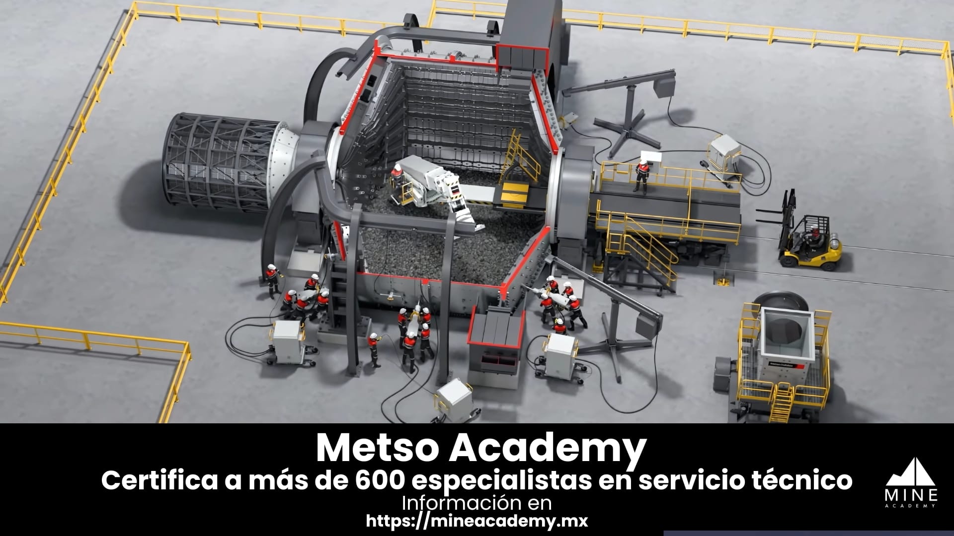 Metso certifica a más de 600 especialistas en servicio técnico a través de su programa global de formación