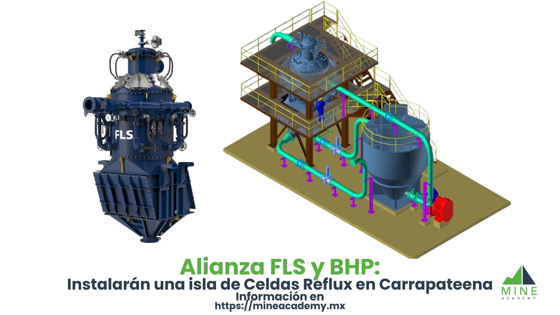 Alianza de FLS y BHP para instalar una isla de Celdas Reflux en Carrapateena.