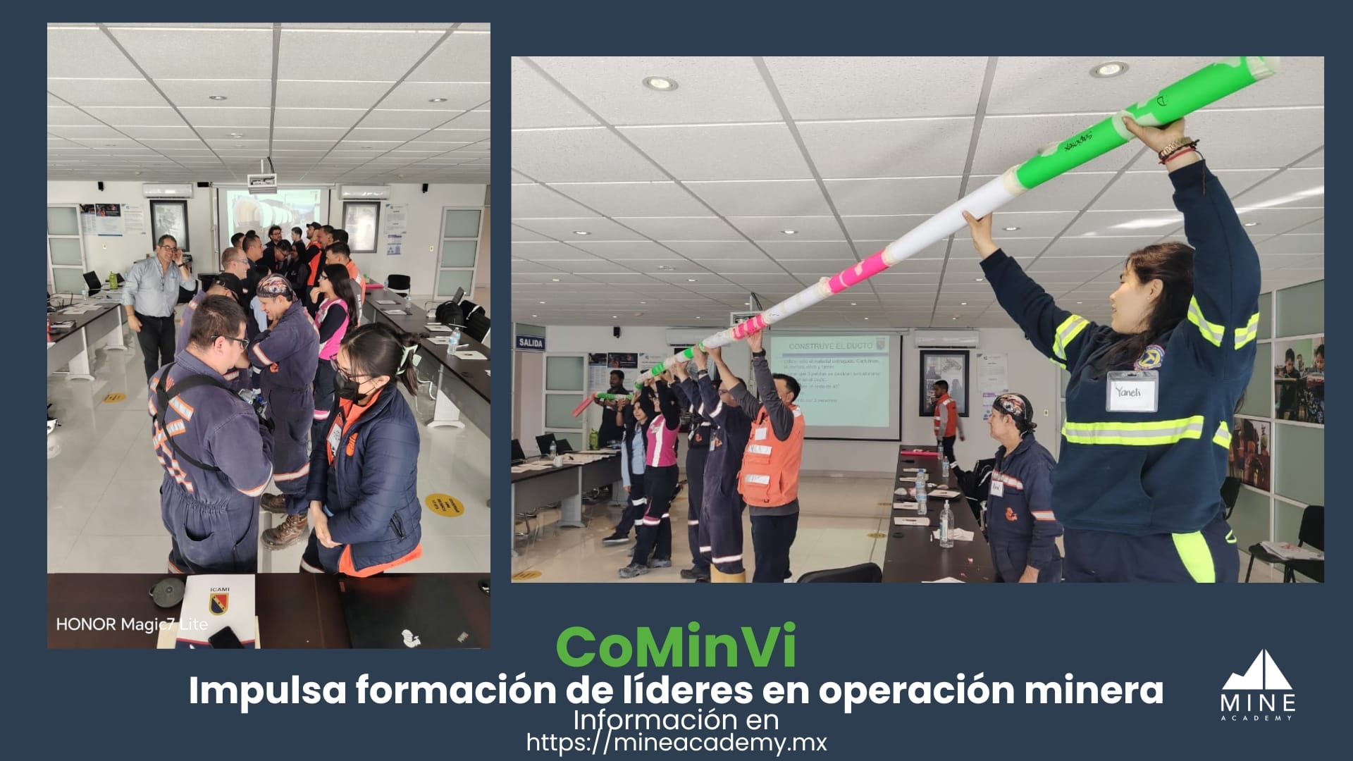 CoMinVi impulsa formación de líderes en operación minera