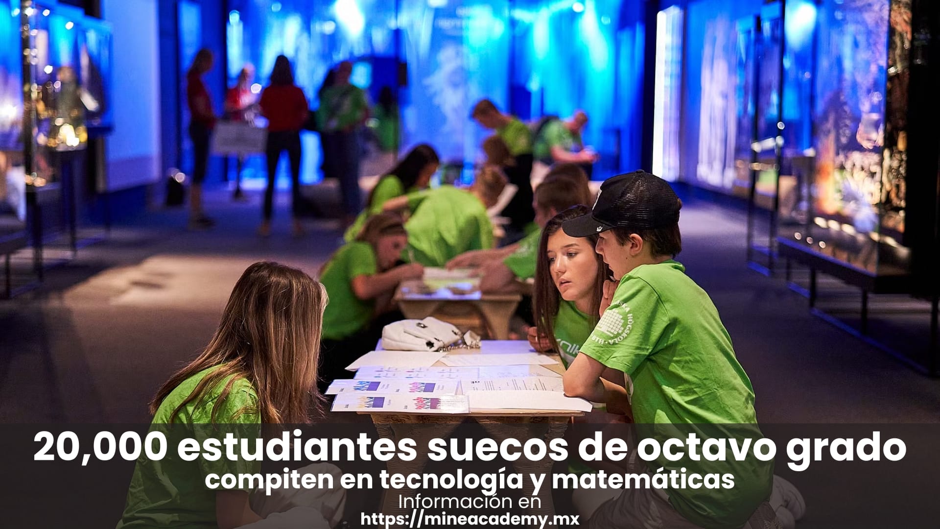 Final nacional de Teknikåttan: 20,000 estudiantes de octavo grado compiten en tecnología y matemáticas