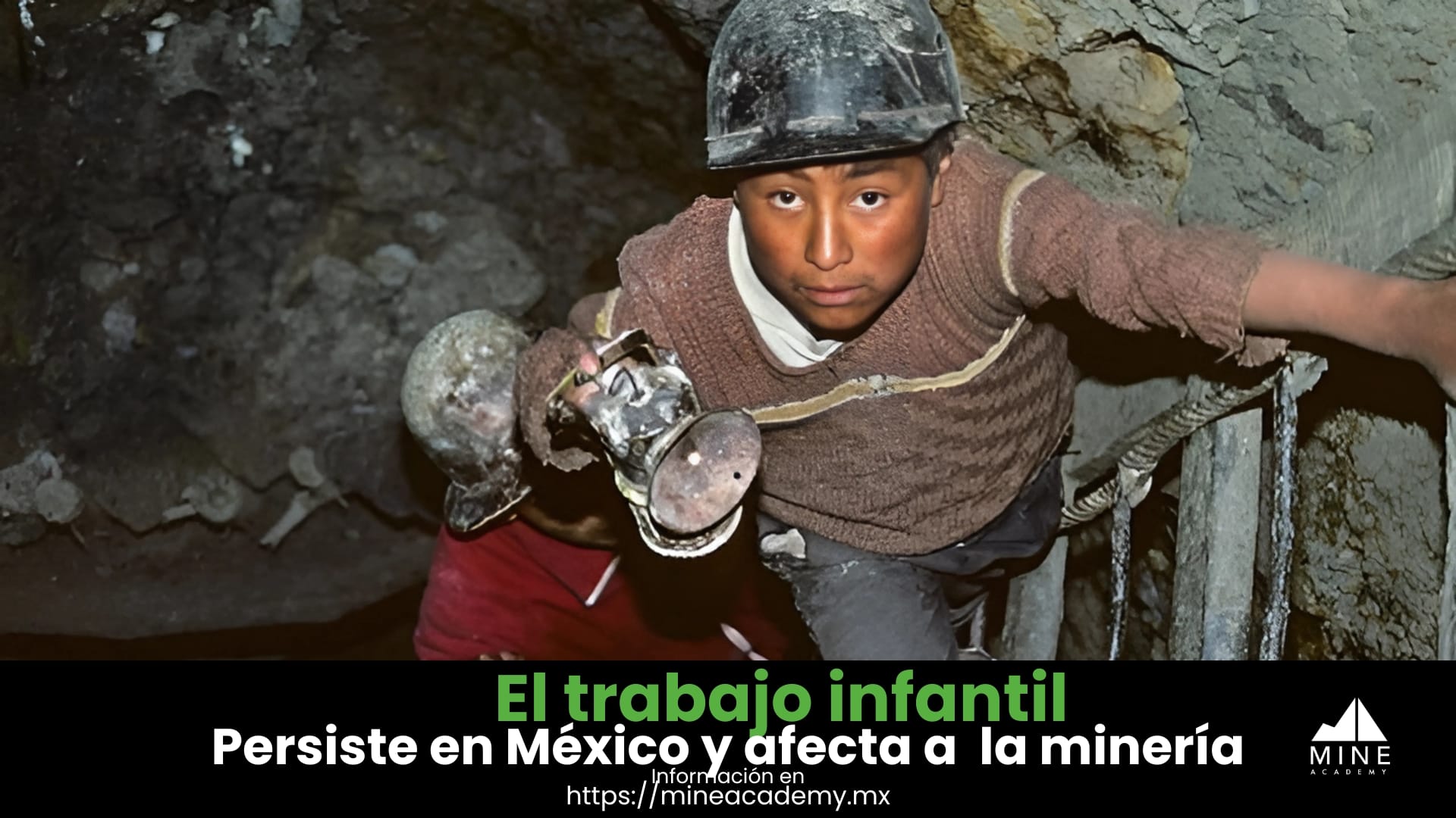 El trabajo infantil persiste en México y afecta a sectores como la minería