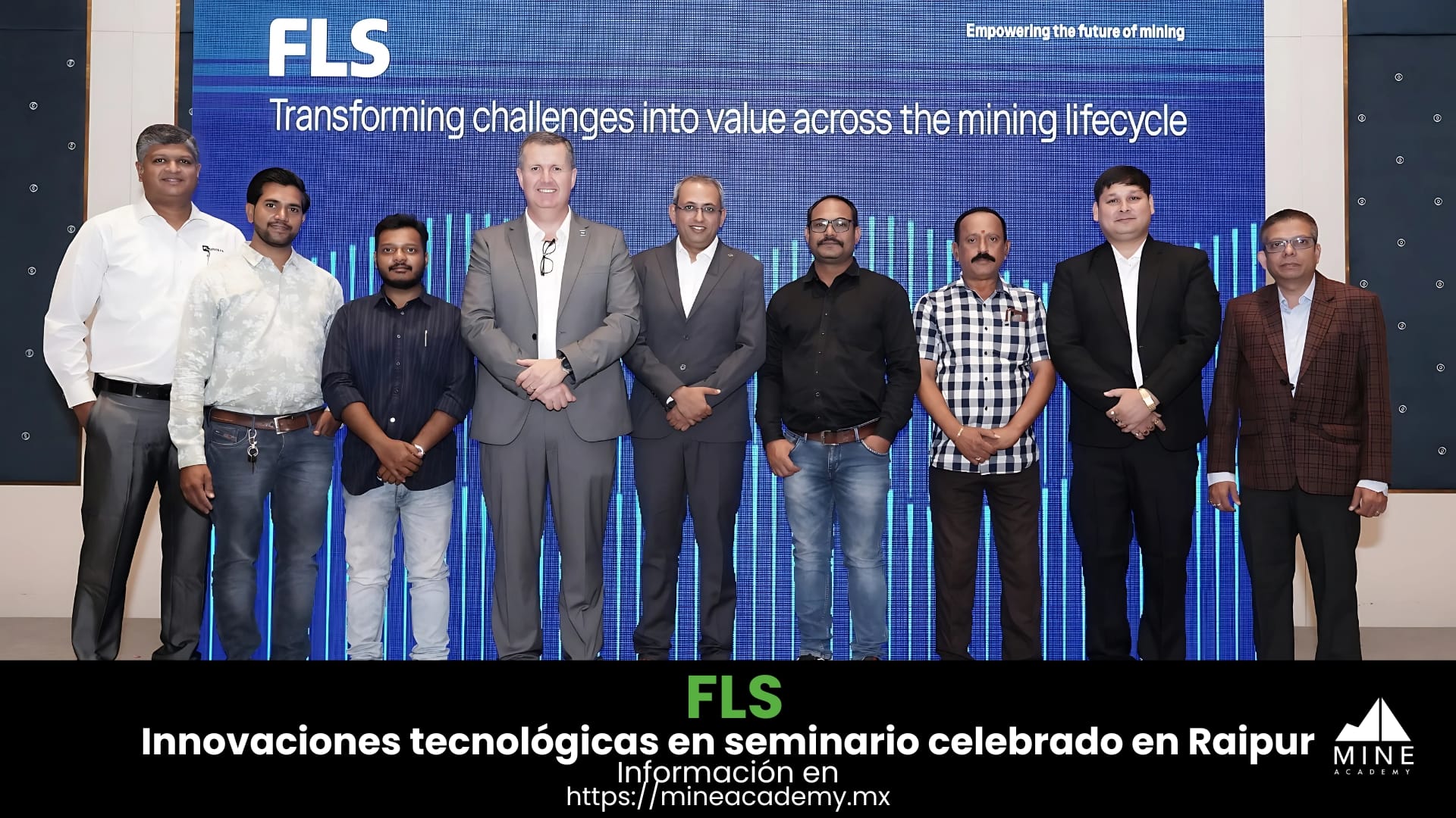 FLS presenta innovaciones tecnológicas en seminario celebrado en Raipur