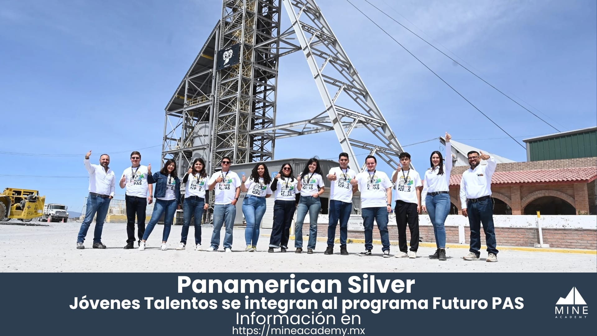 Jóvenes talentos se integran a Pan American Silver México a través del programa Futuro PAS