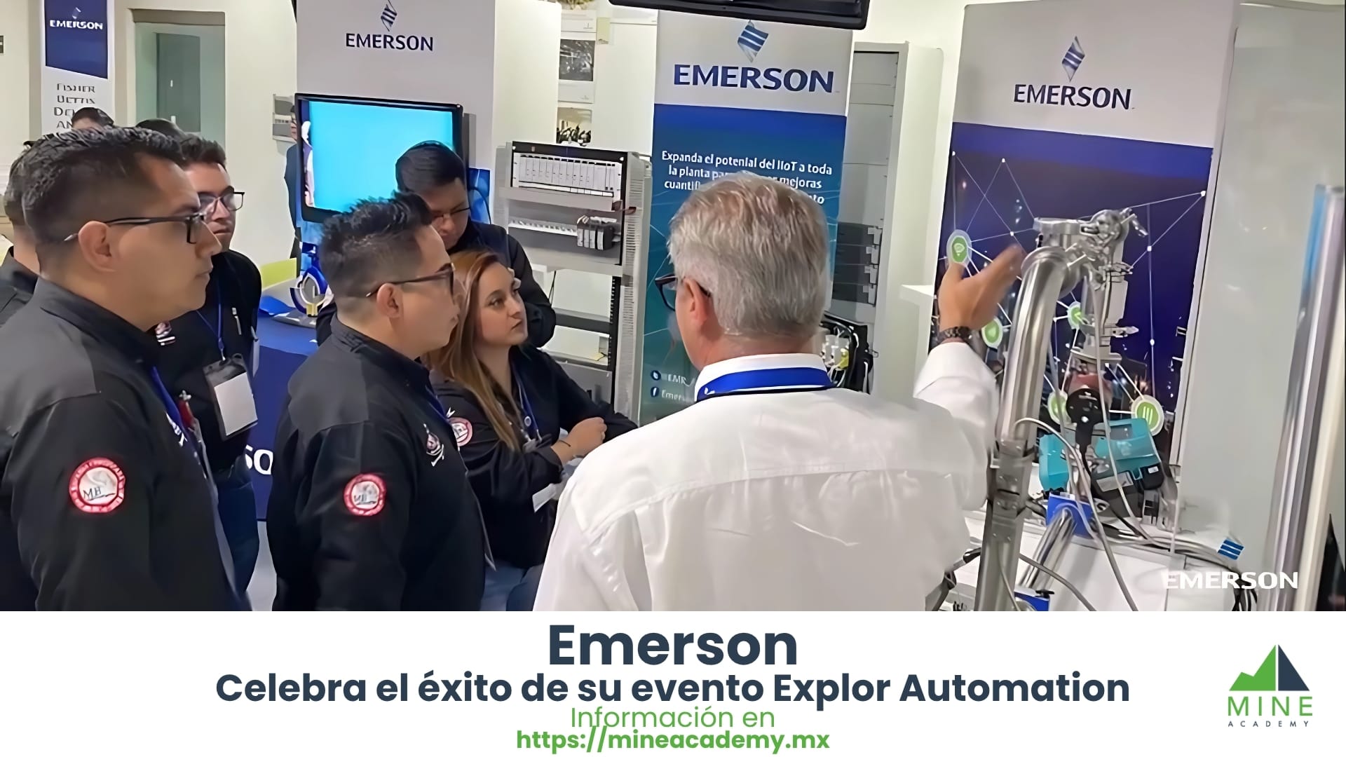 Emerson celebra el éxito de su evento Explor Automation en Ciudad de México