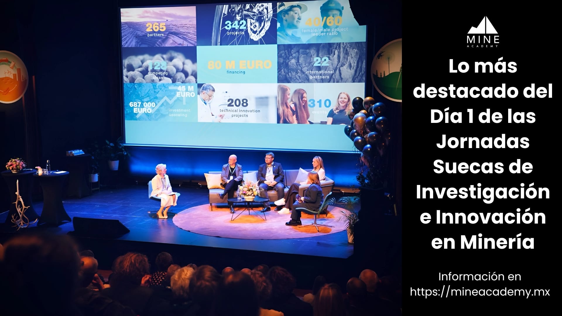 Lo más destacado del día 1 de las jornadas Suecas de Investigación e Innovación en Minería