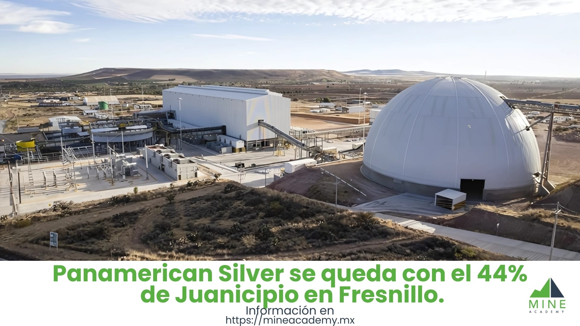 Pan American Silver adquiere MAG Silver por 2,100 millones de dólares y consolida participación en Juanicipio