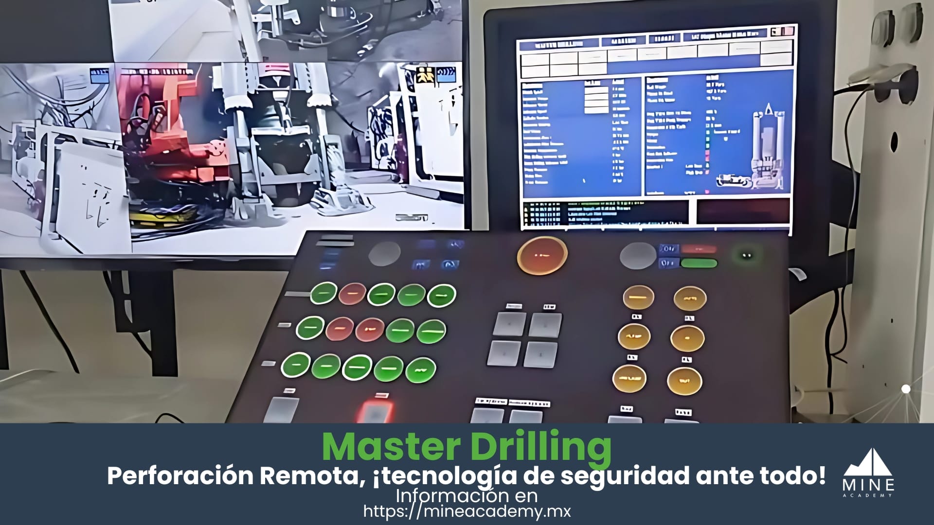 Perforación Remota, ¡tecnología de seguridad ante todo! Master Drilling.