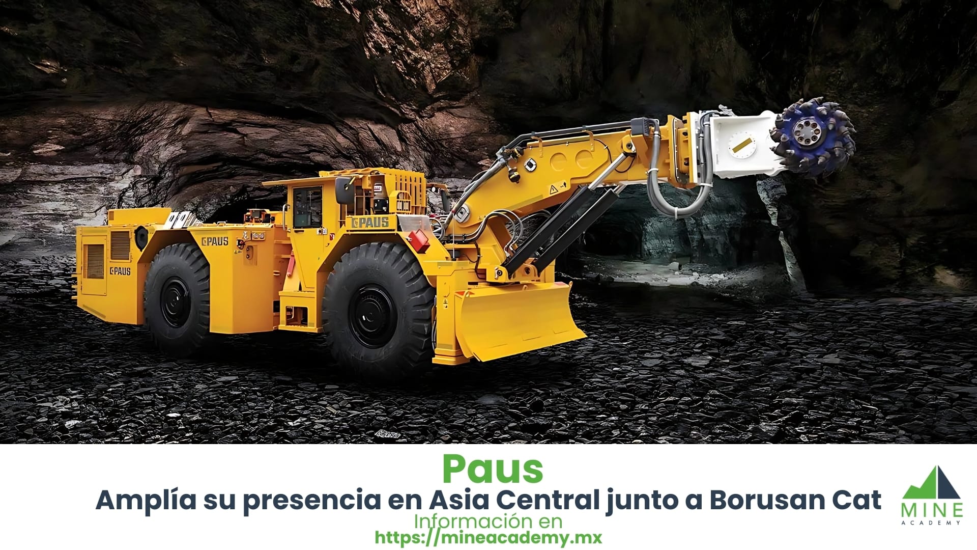 Paus amplía su presencia en Asia Central junto a Borusan Cat