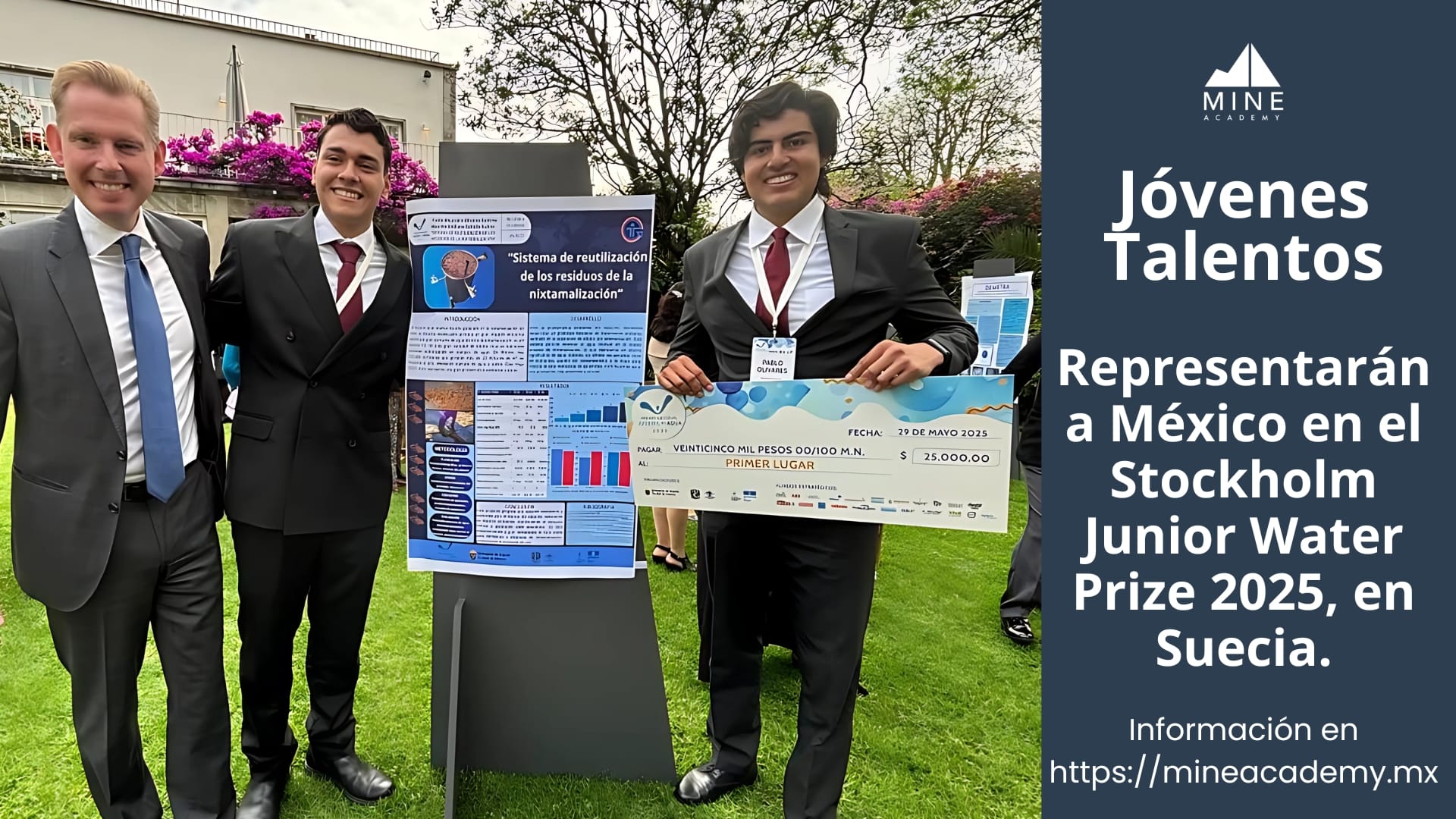 Jóvenes mexicanos aportan soluciones reales en el Premio Nacional Juvenil del Agua 2025