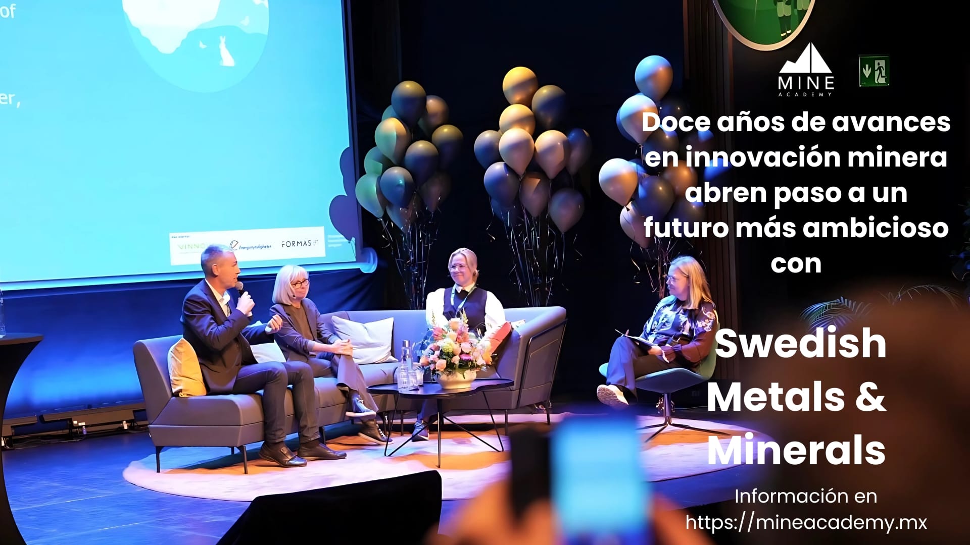 Doce años de avances en innovación minera abren paso a un futuro más ambicioso con Swedish Metals & Minerals