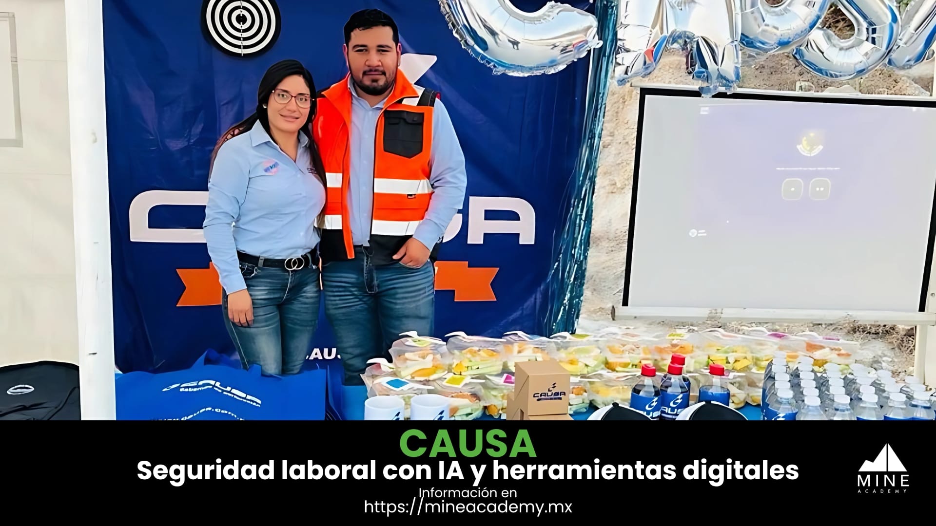 CAUSA promueve la seguridad laboral con inteligencia artificial y herramientas digitales en Unidad Minera Capela