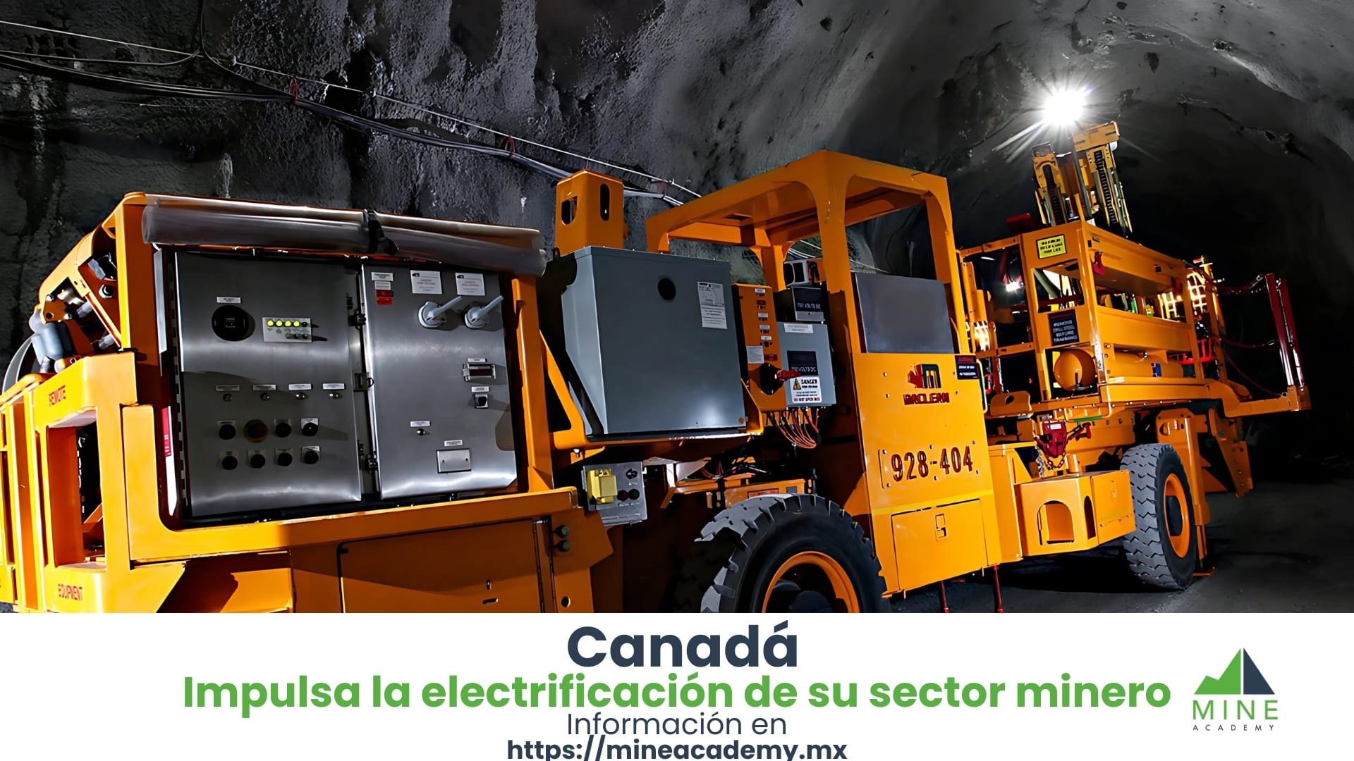 Canadá impulsa la electrificación de su sector minero