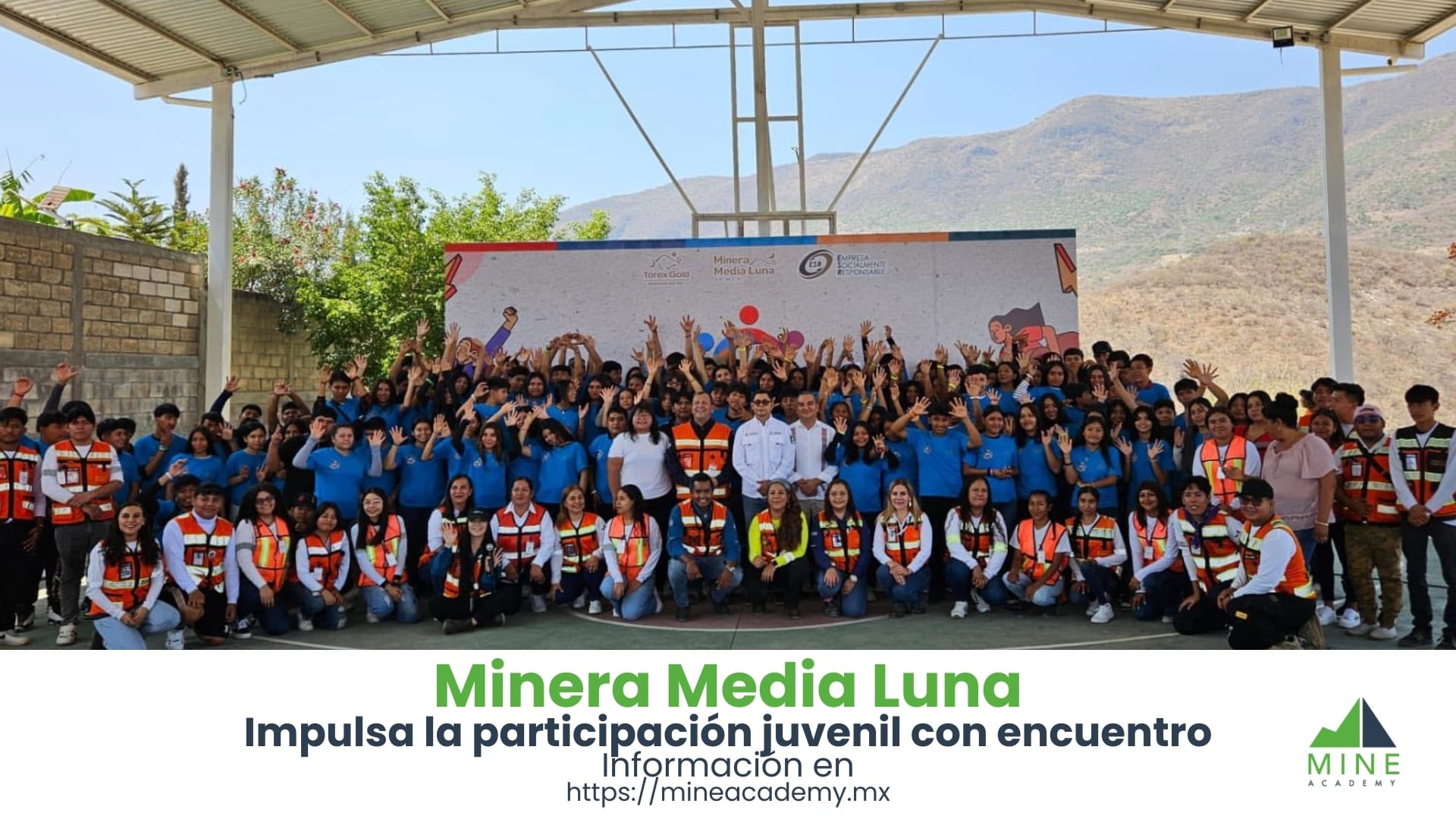 Torex Gold y Minera Media Luna impulsan la participación juvenil con encuentro en Real de Limón