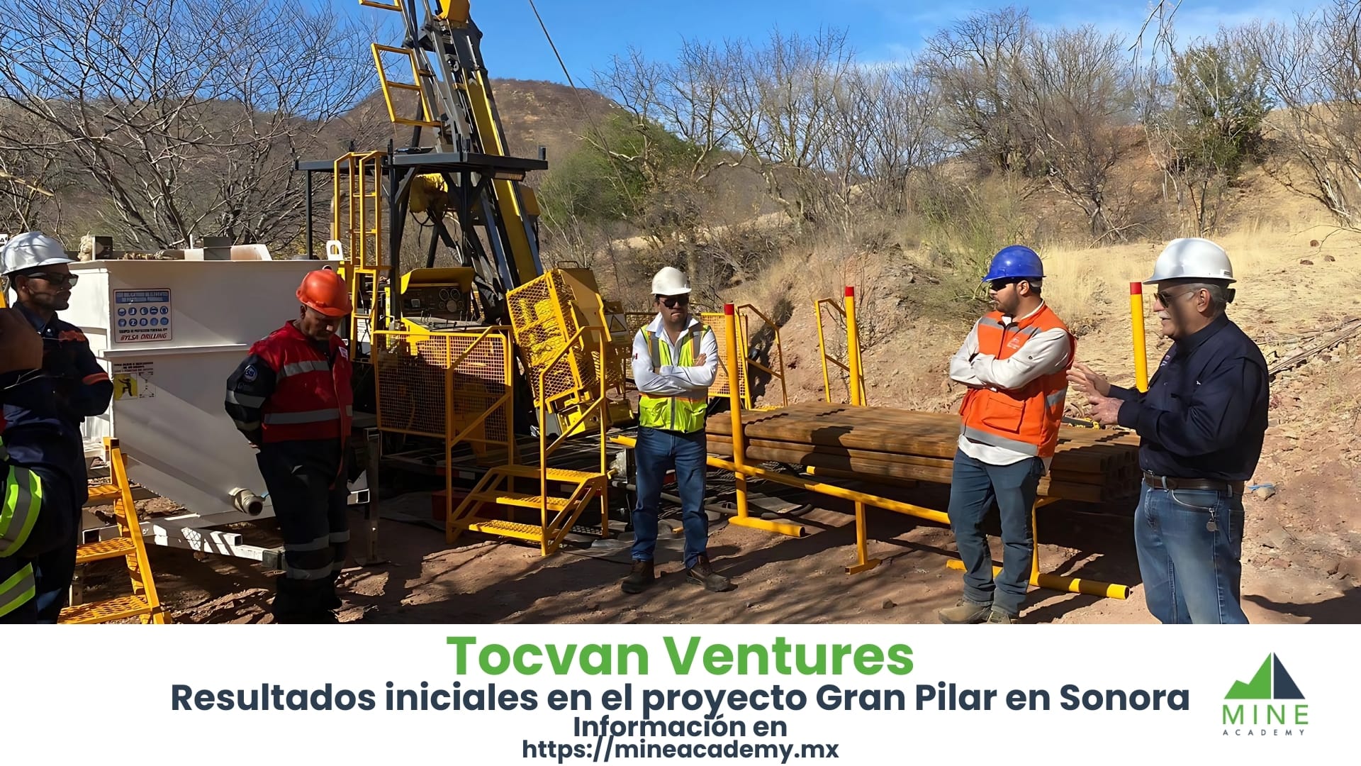 Tocvan Ventures reporta resultados iniciales positivos en el proyecto Gran Pilar en Sonora