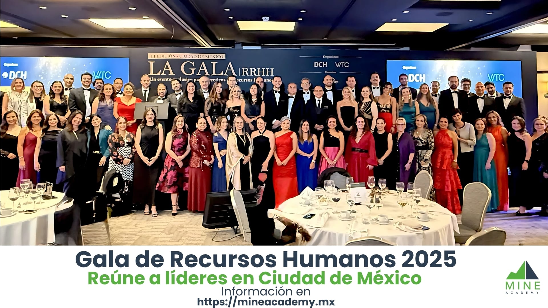 Gala de Recursos Humanos 2025 reúne a líderes en Ciudad de México