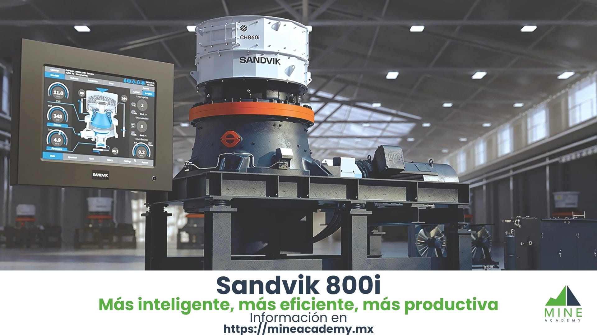 Nueva generación Sandvik 800i: más inteligente, más eficiente, más productiva