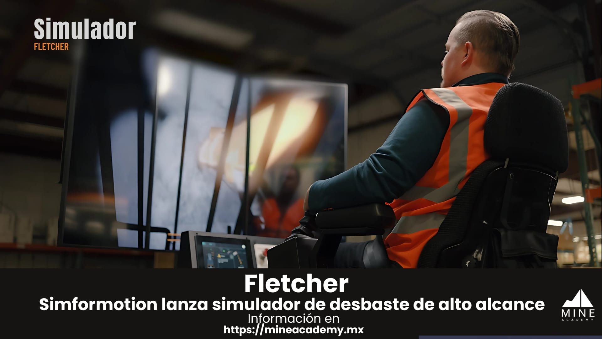 Simformotion lanza simulador de desbaste de alto alcance Fletcher® para minería subterránea