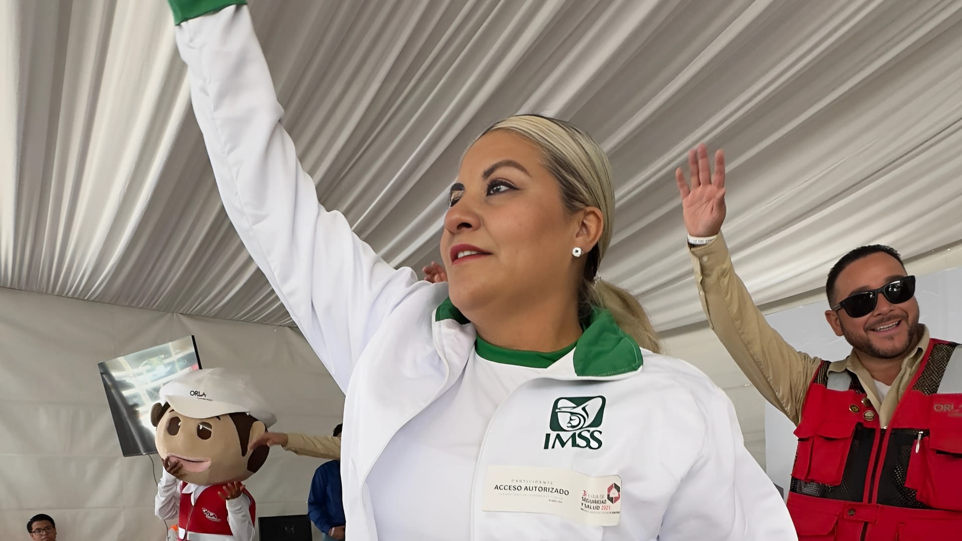 Orla Camino Rojo promueve la seguridad y la salud laboral con activación física en su 3ª Feria de Seguridad