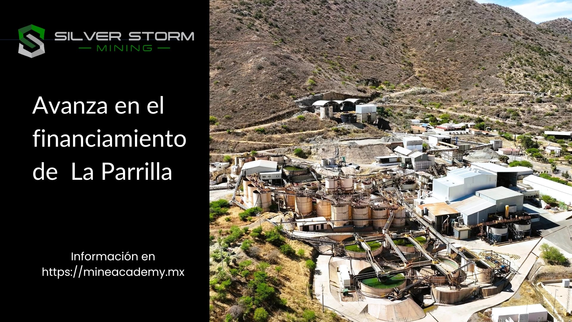 Silver Storm Mining avanza en el financiamiento para reactivar operaciones en La Parrilla, Durango