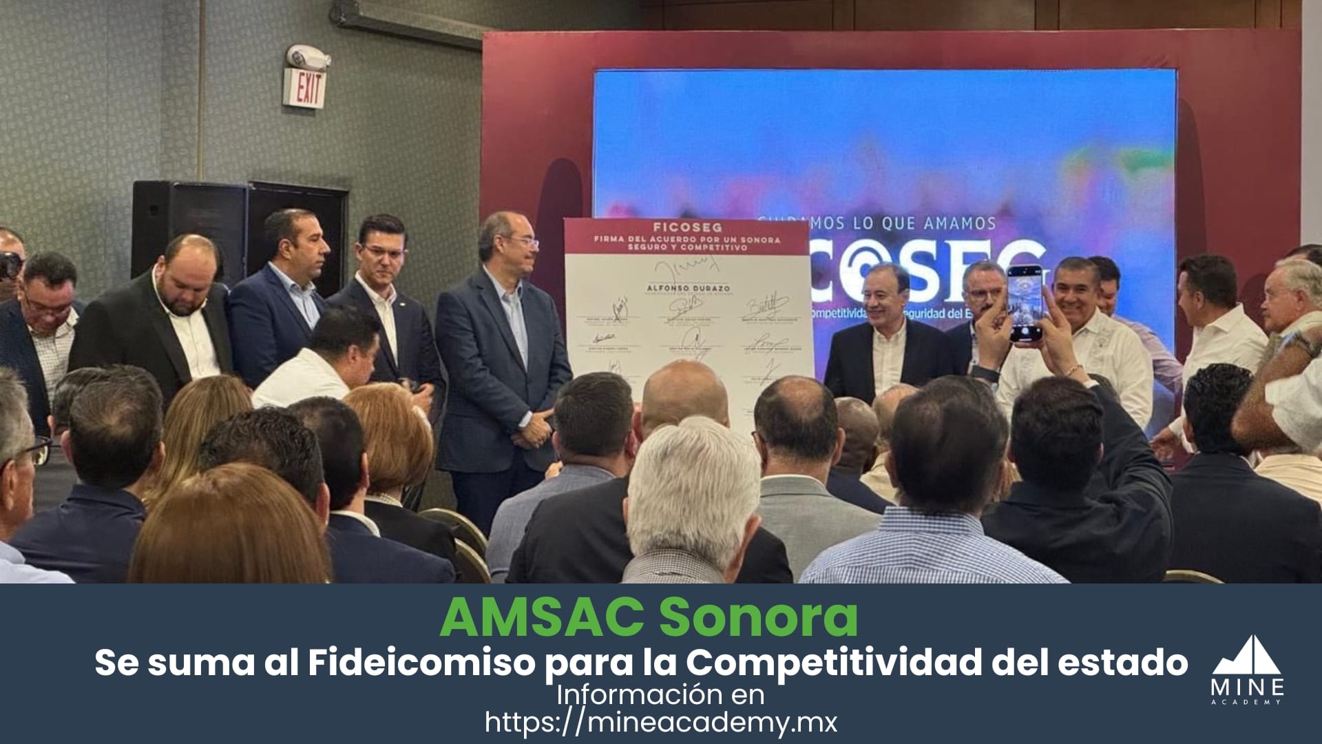 AMSAC Sonora se suma a la creación del Fideicomiso para la Competitividad con Seguridad del Estado