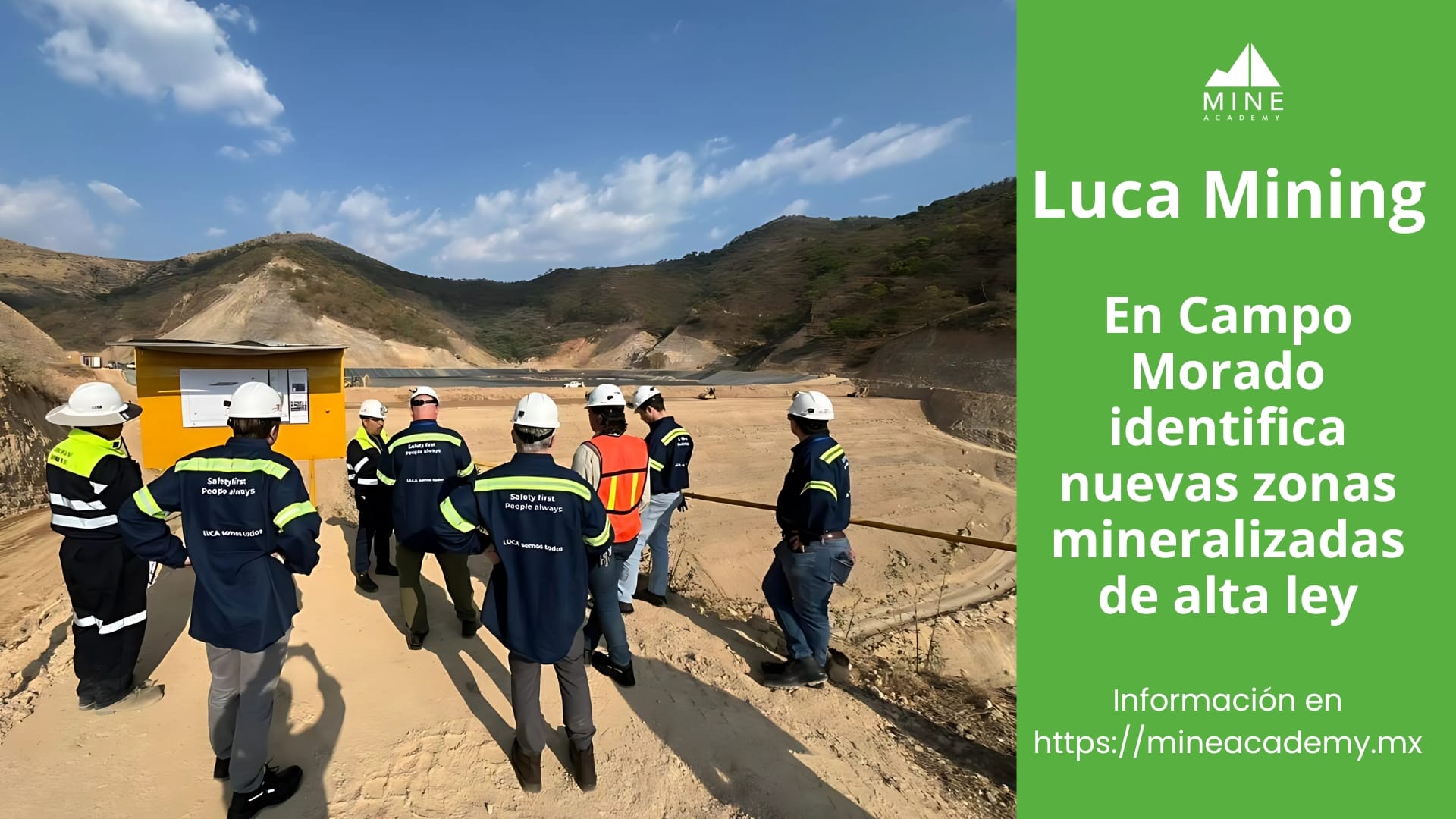 Luca Mining en Campo Morado identifica nuevas zonas mineralizadas de alta ley