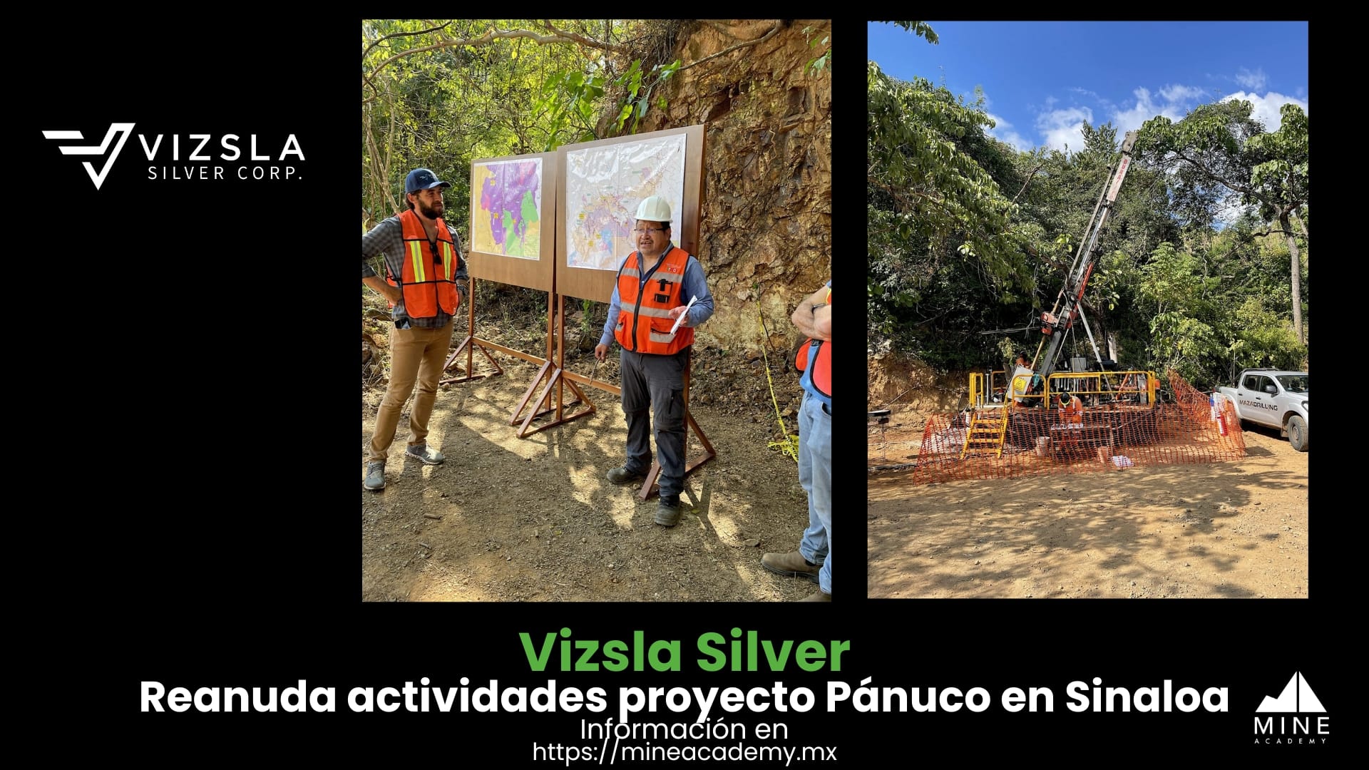 Vizsla Silver reanuda actividades en el proyecto Pánuco en Sinaloa