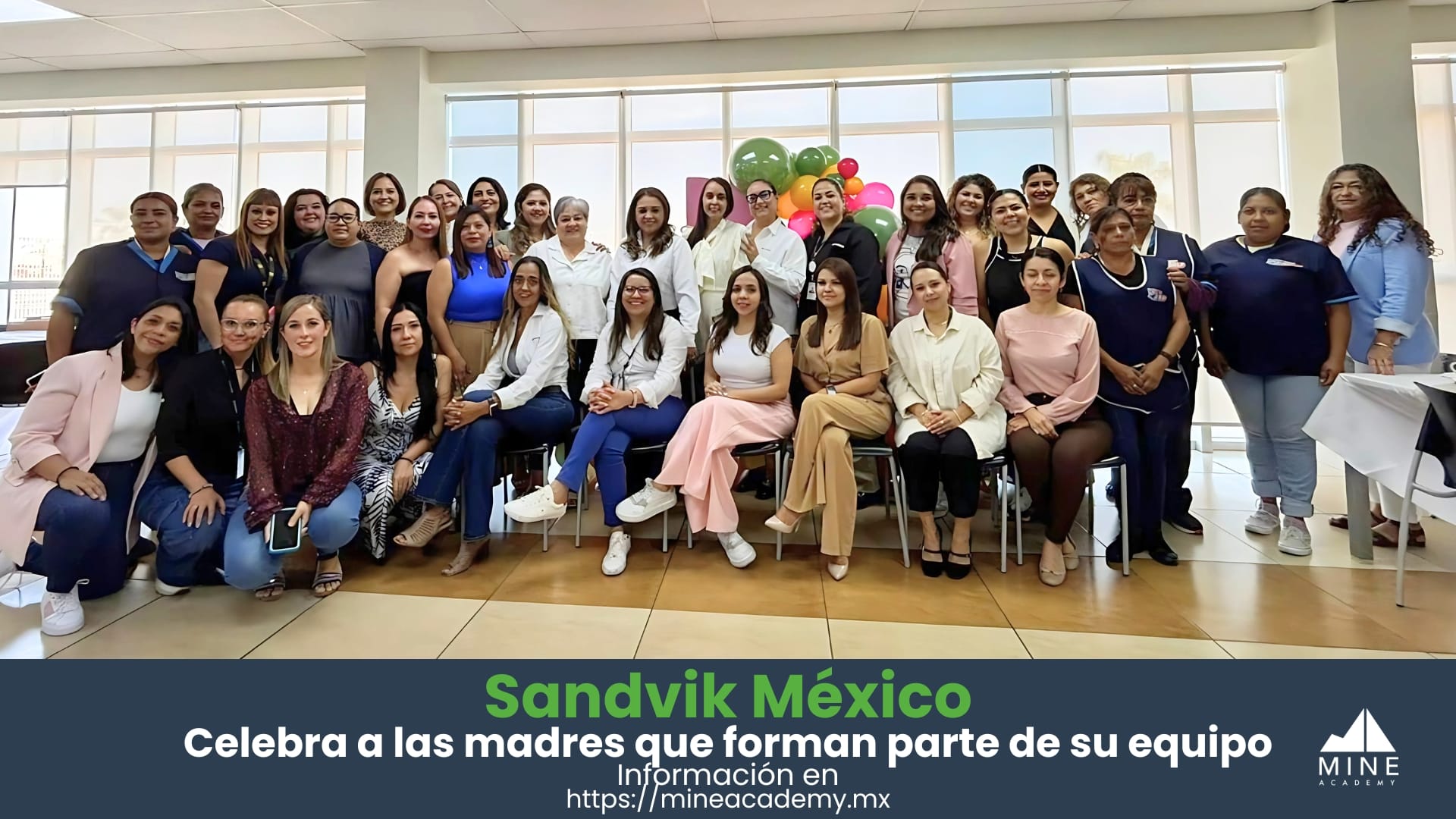 Sandvik México celebra a las madres que forman parte de su equipo
