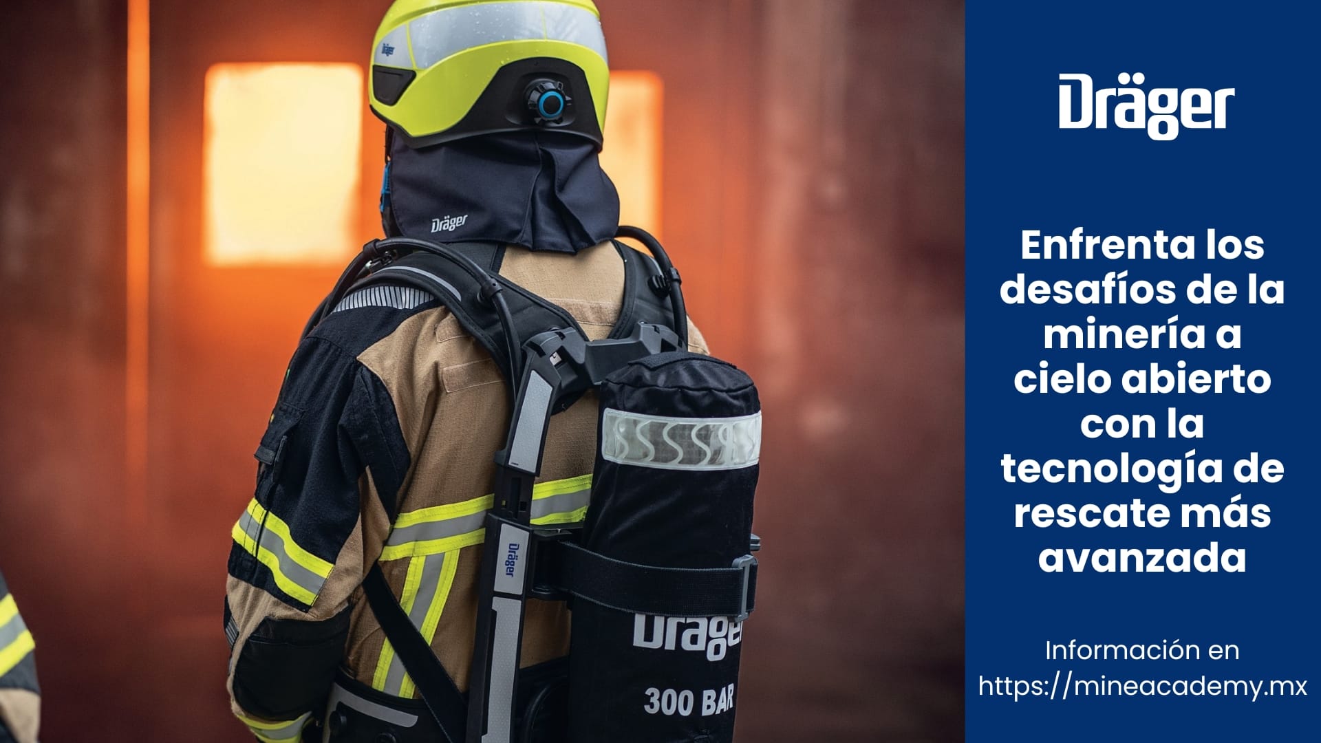 Enfrenta los desafíos de la minería a cielo abierto con la tecnología de rescate de Dräger