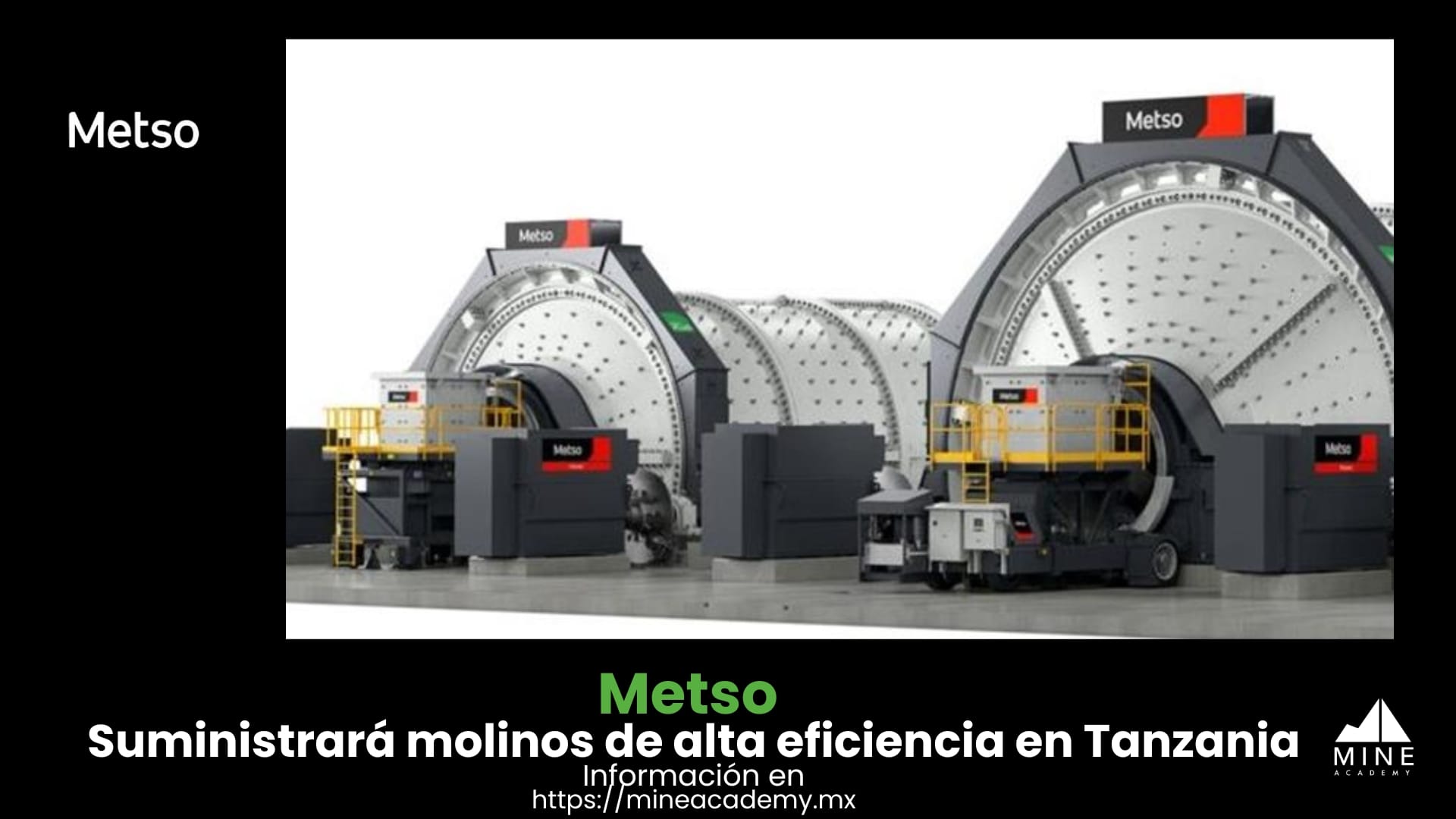 Metso suministrará molinos de alta eficiencia a proyecto Nyanzaga en Tanzania