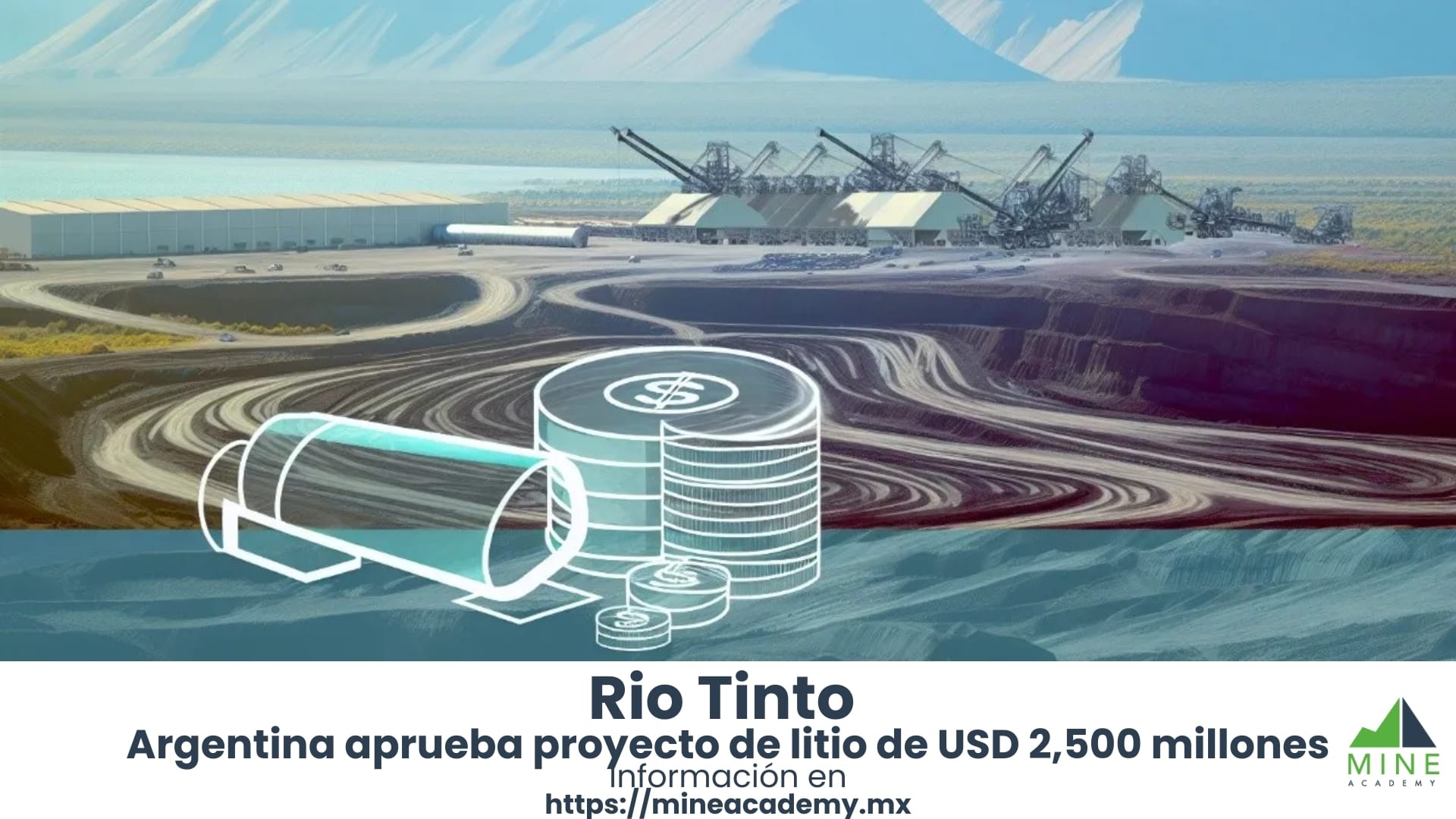 Argentina aprueba proyecto de litio de USD 2,500 millones de Rio Tinto bajo nuevo régimen de inversión minera