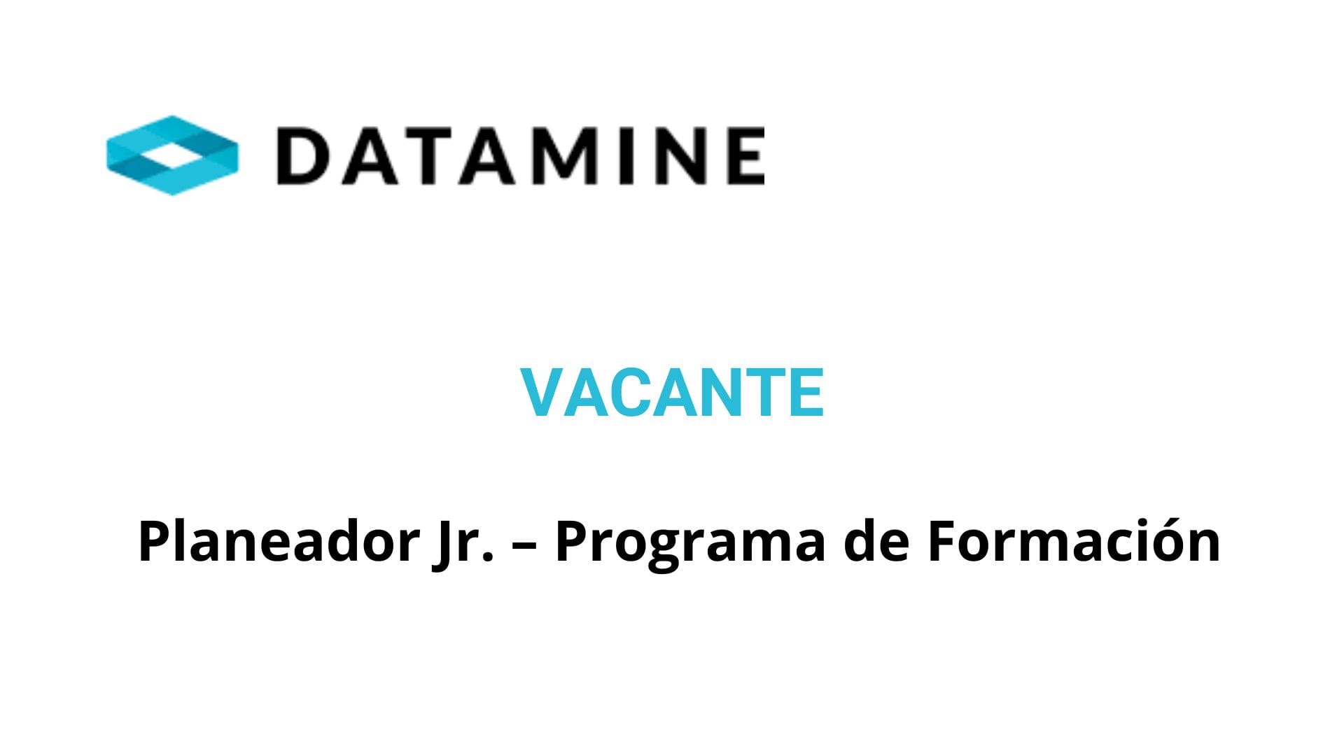 Oportunidad Laboral Datamine México