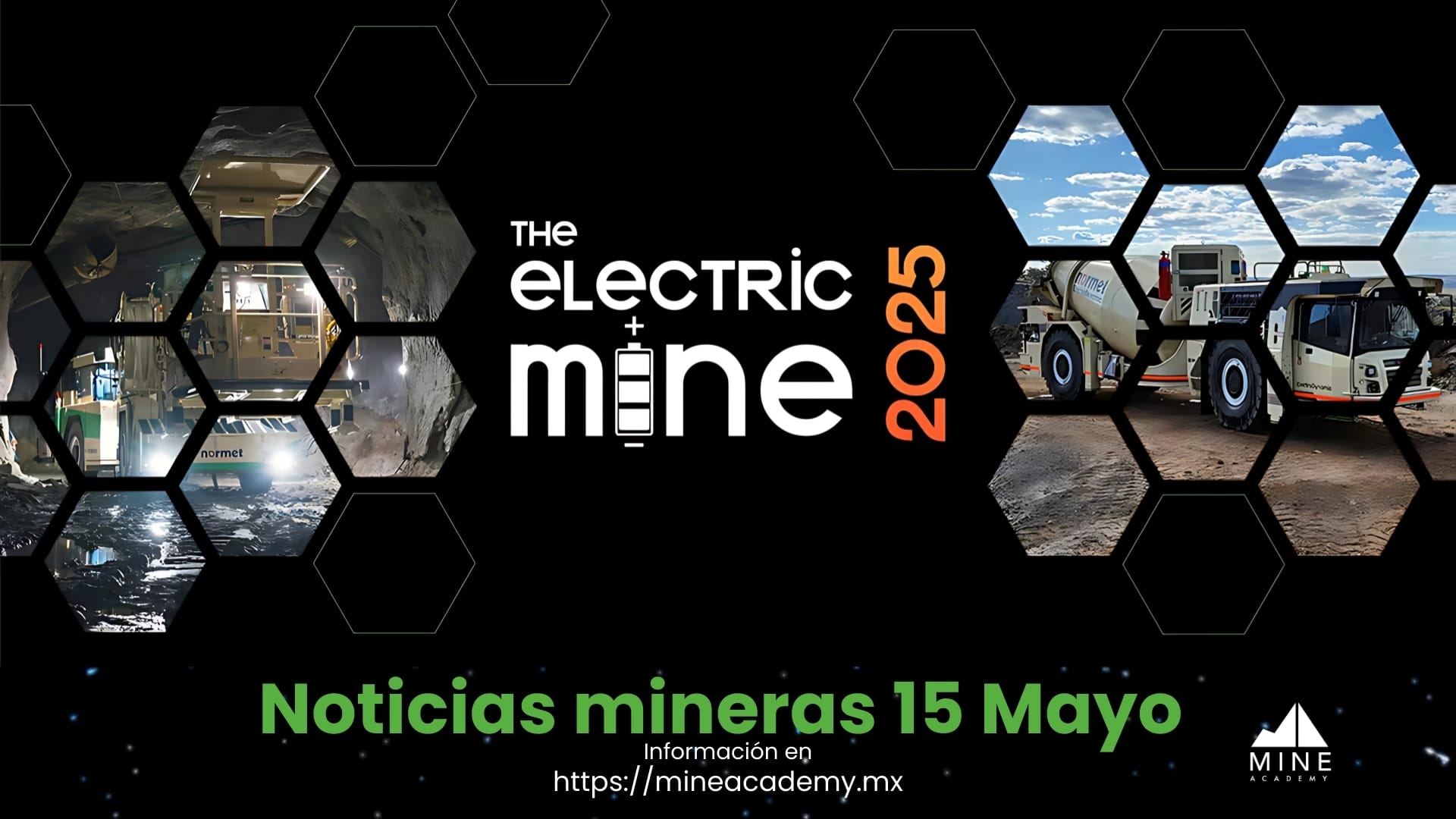 Noticias mineras 15 de mayo presentadas por Sandvik