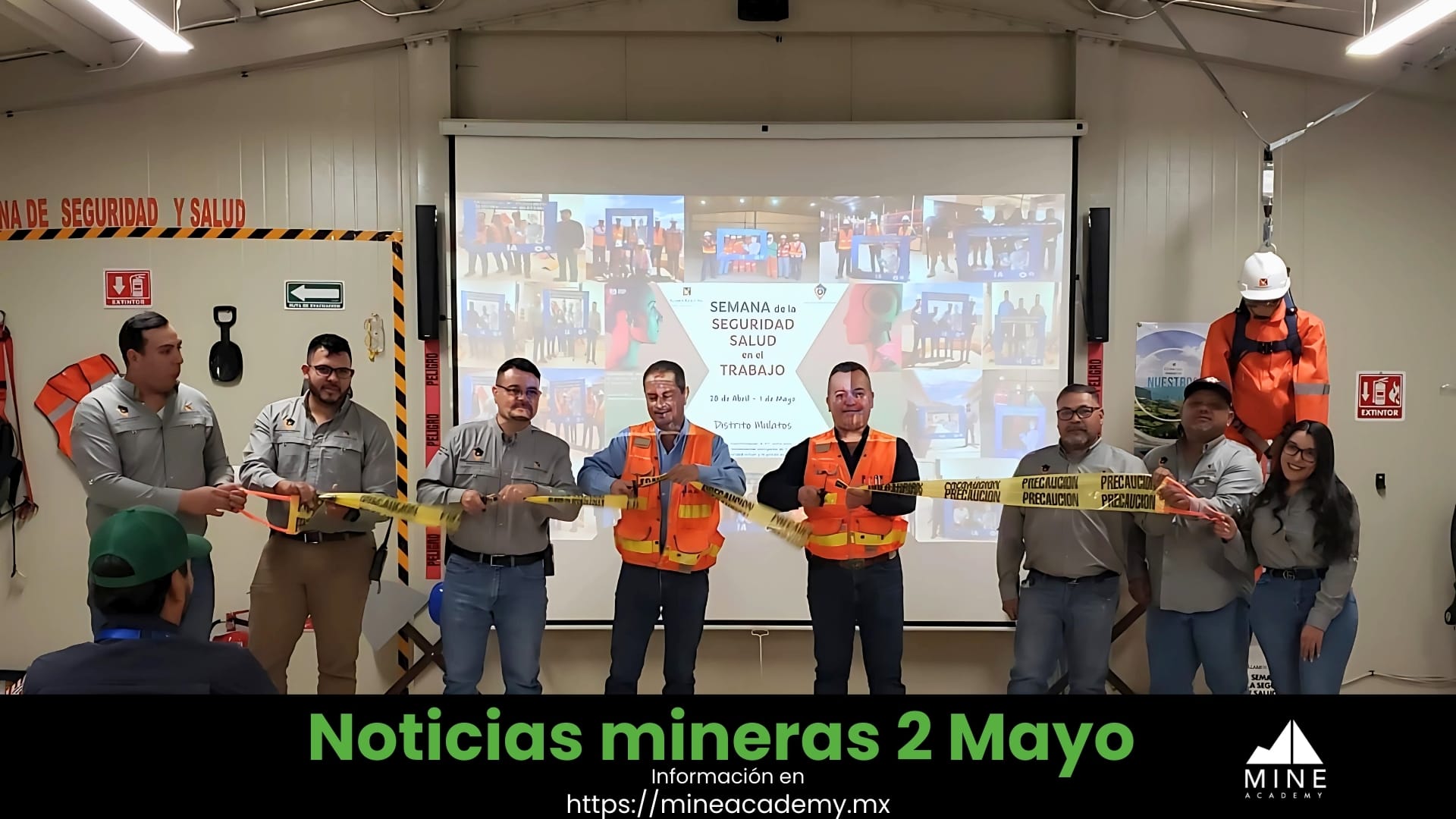 Noticias mineras 2 de mayo presentadas por Sandvik.
