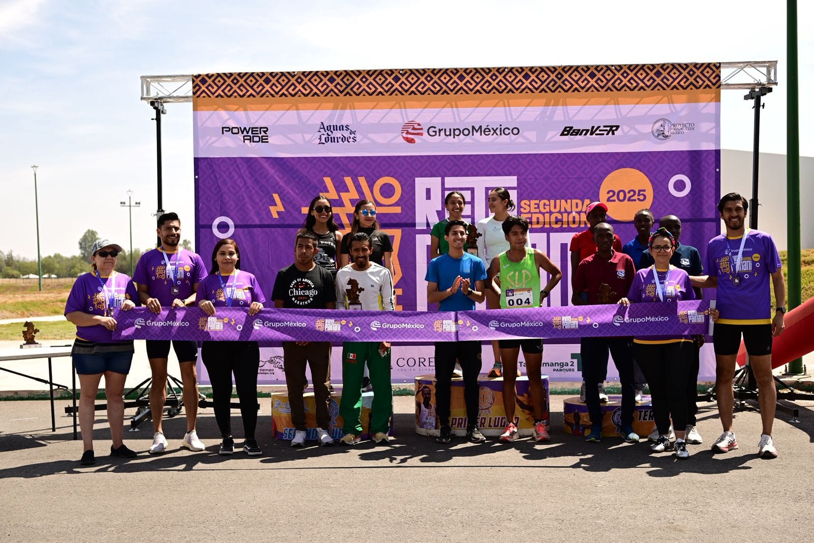 Alrededor de 400 atletas participaron en el Reto Painani, organizado por Grupo México en San Luis Potosí