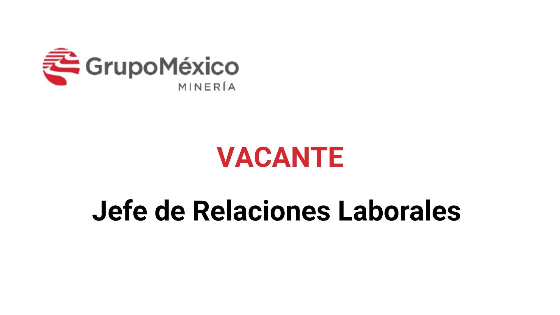 Oportunidad Laboral Grupo México