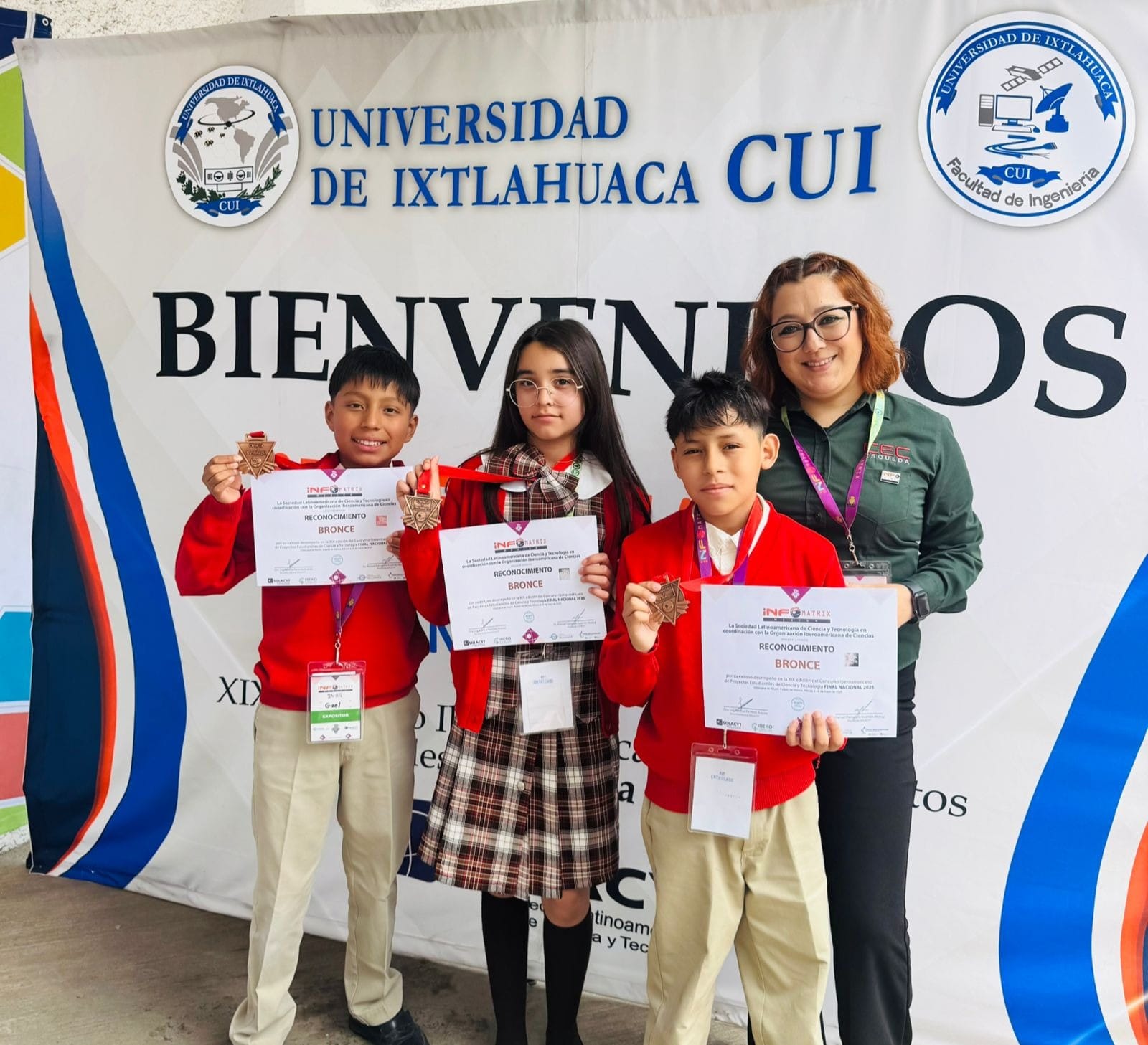 Alumnos de Centro Educativo de Grupo México obtienen medalla en la Infomatrix Nacional 2025