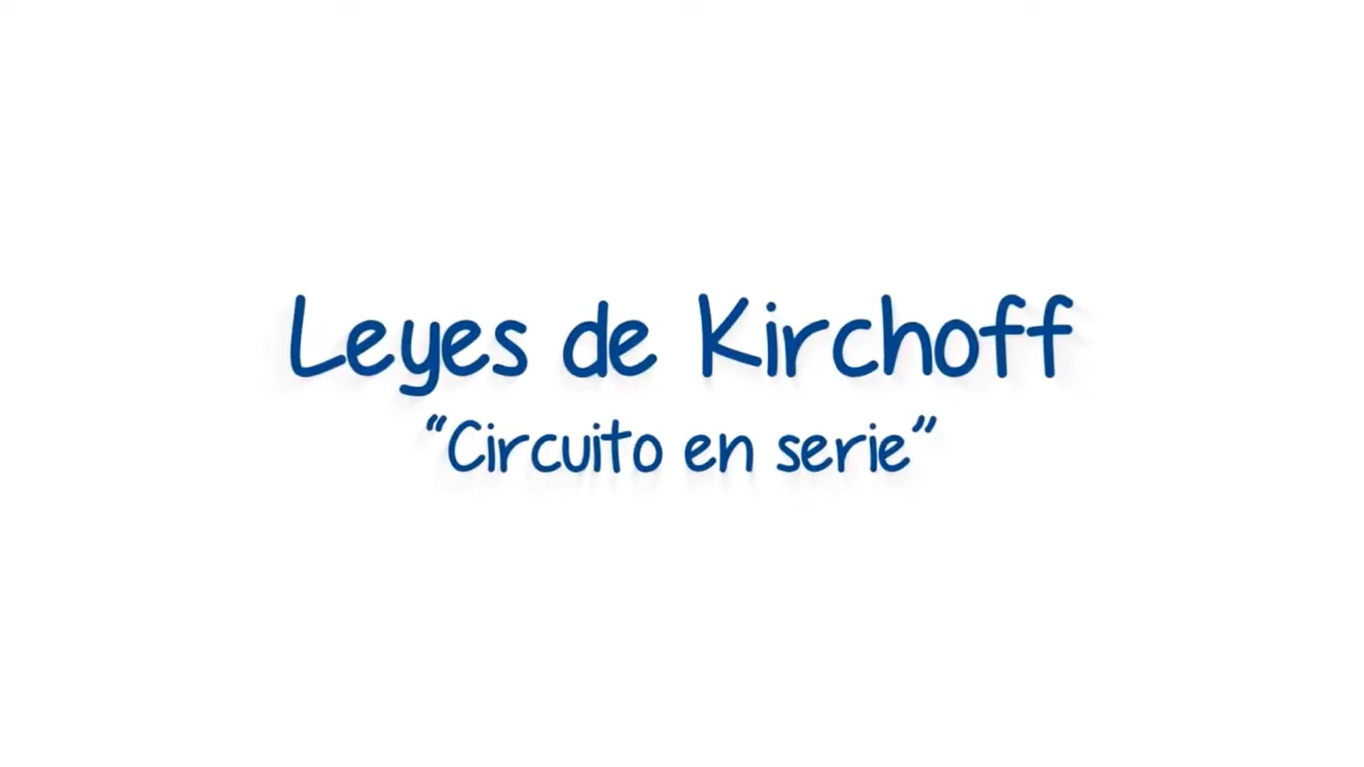 Curso de electricidad nivel 1, capítulo 3.
