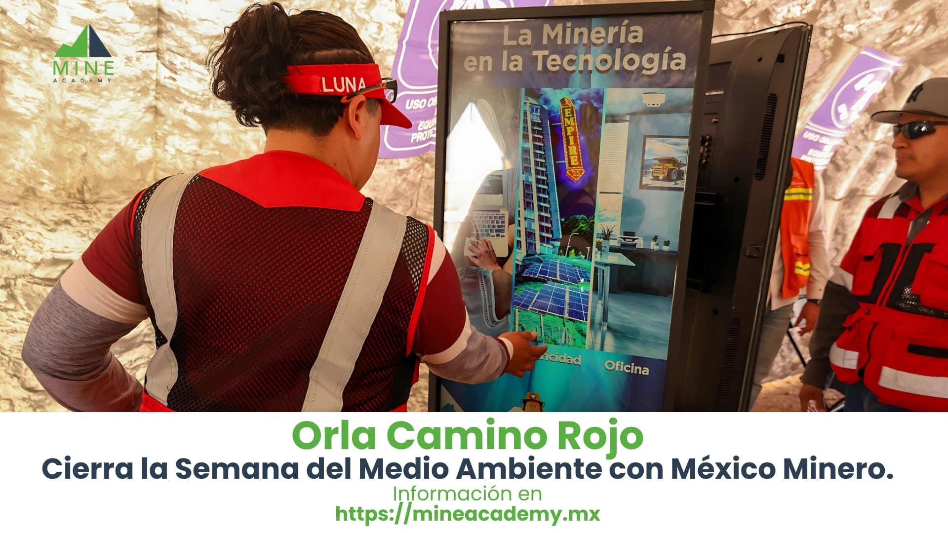 Orla Camino Rojo cierra la Semana del Medio Ambiente con México Minero.