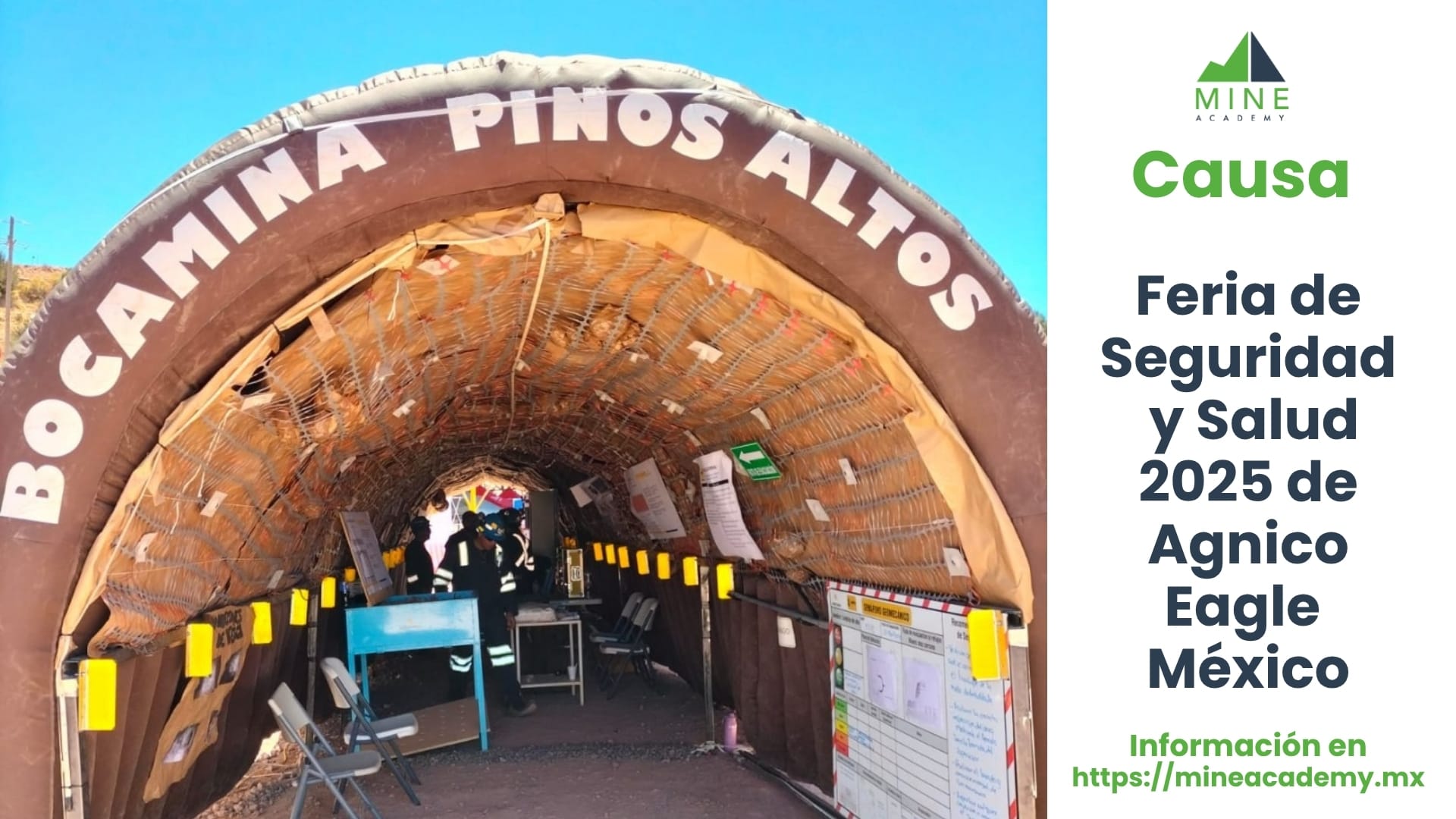 CAUSA participó en la Feria de Seguridad y Salud 2025 de Agnico Eagle México