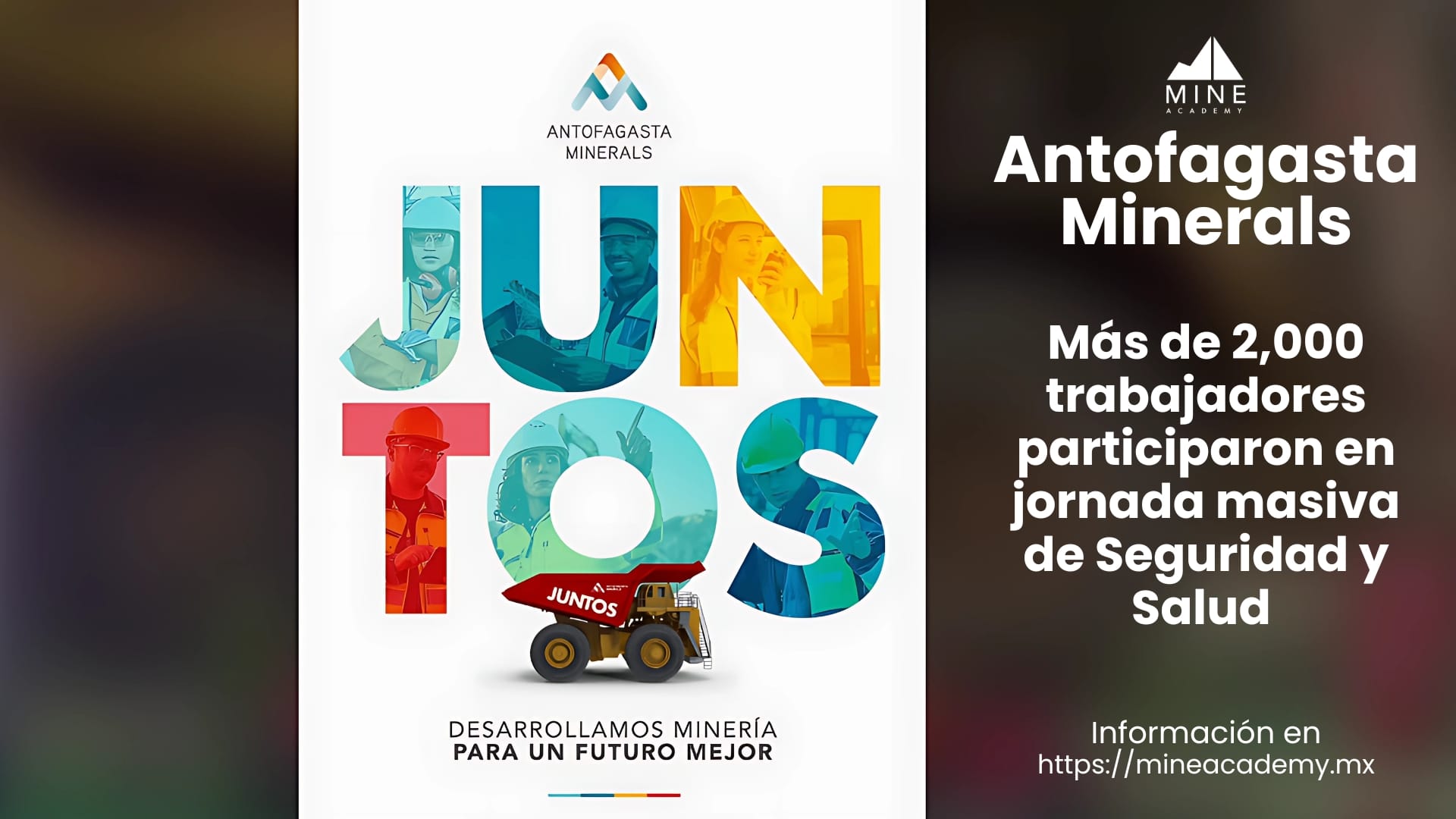 Más de 2,000 trabajadores participaron en jornada masiva de Seguridad y Salud Ocupacional de Antofagasta Minerals