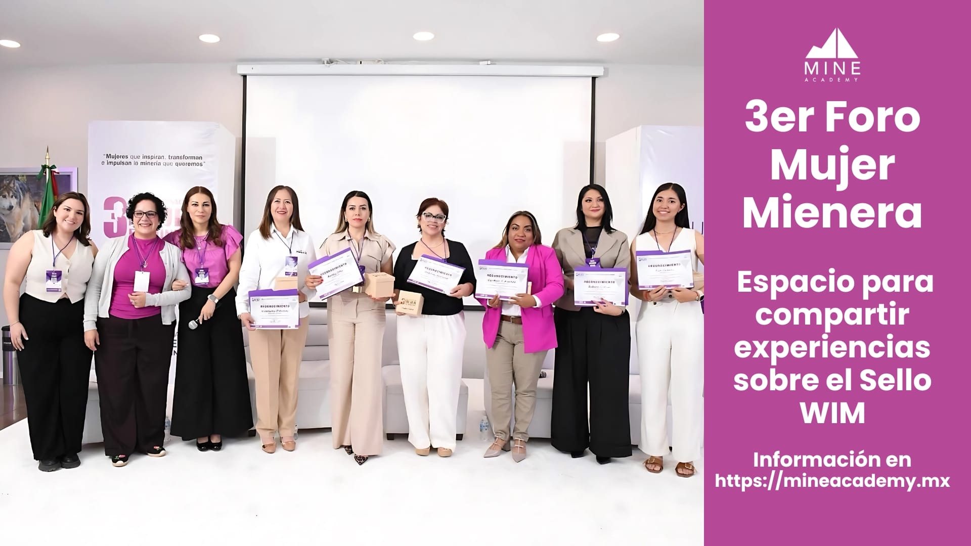 El 3er Foro de la Mujer en la Minería abrió espacio para compartir experiencias sobre el Sello WIM